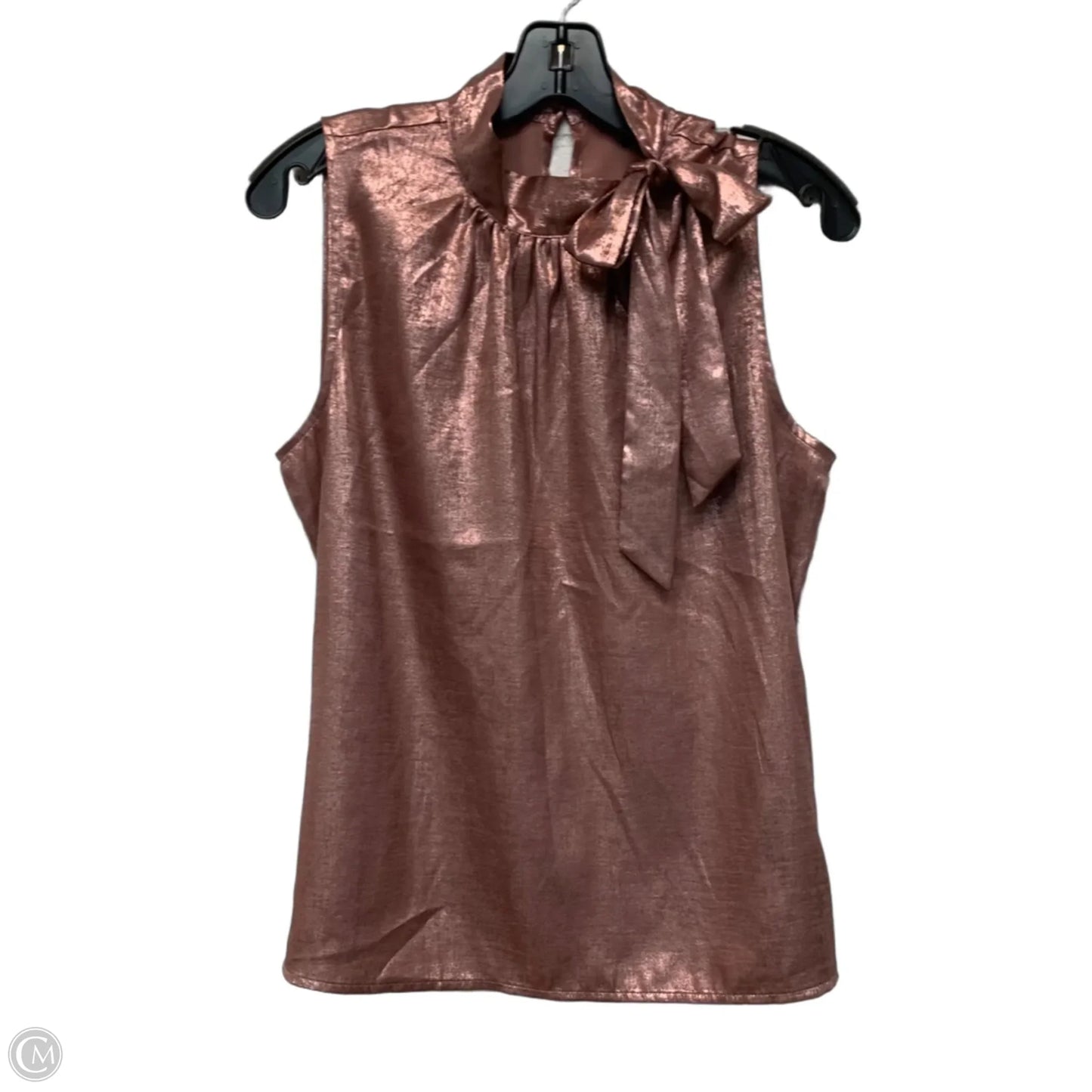Top Sleeveless By Ann Taylor In Pink, Size: S
