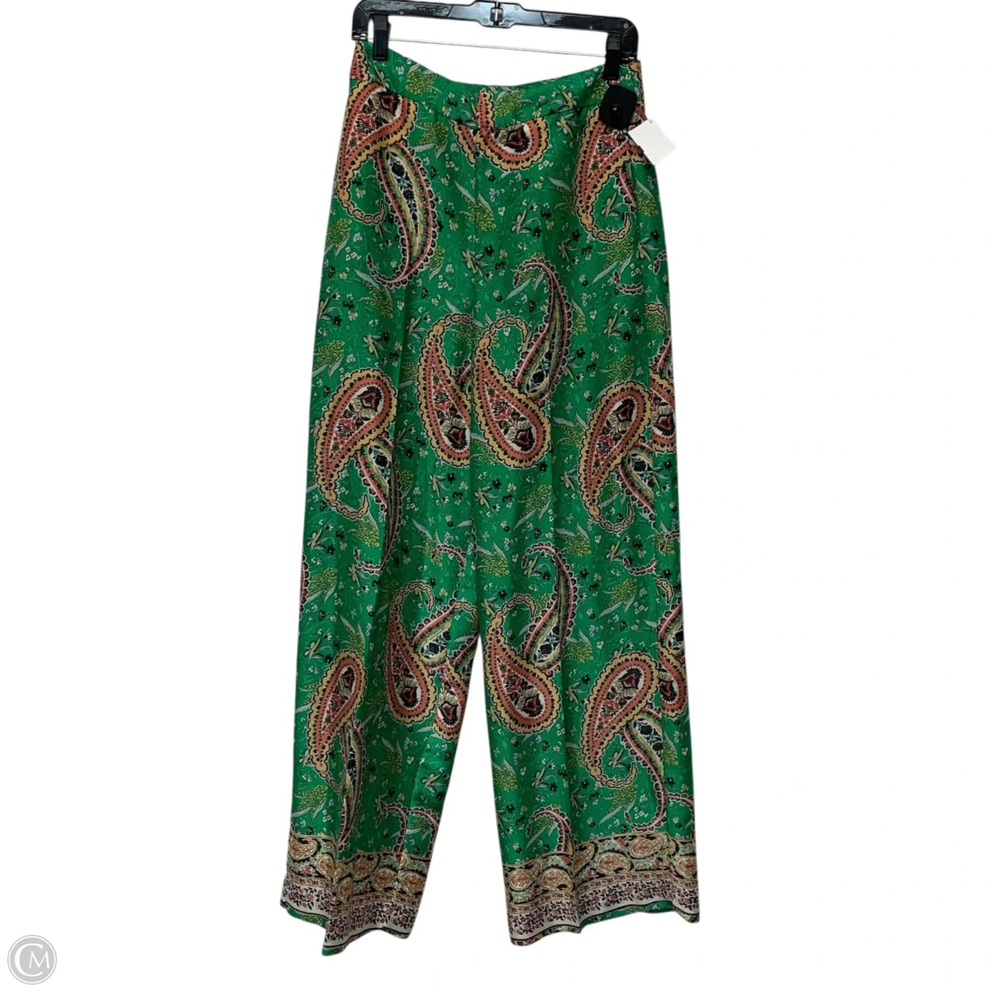 Pants Other By Zara In Green & Pink, Size: M