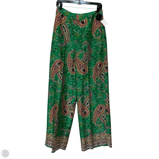 Pants Other By Zara In Green & Pink, Size: M