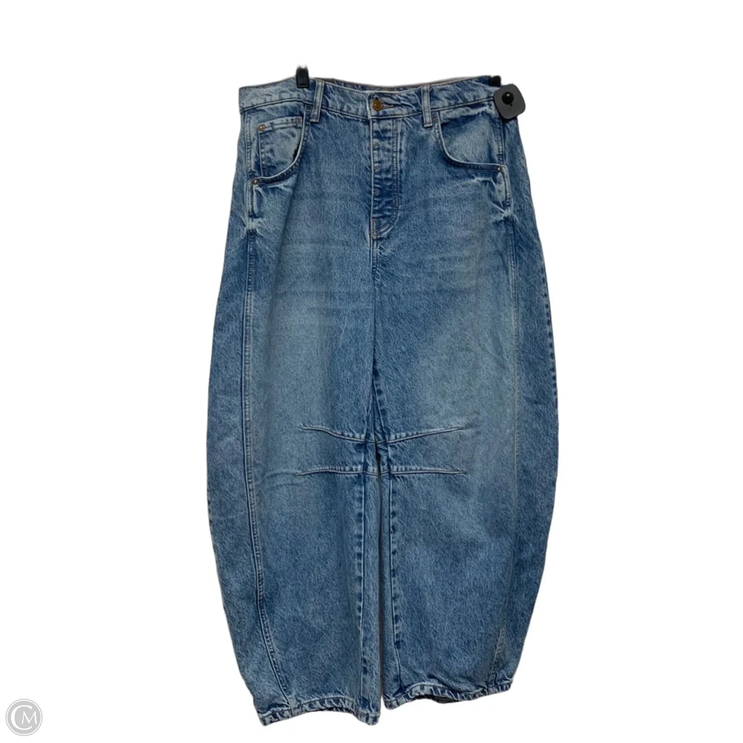 Jeans Wide Leg By We The Free In Blue Denim, Size: 6