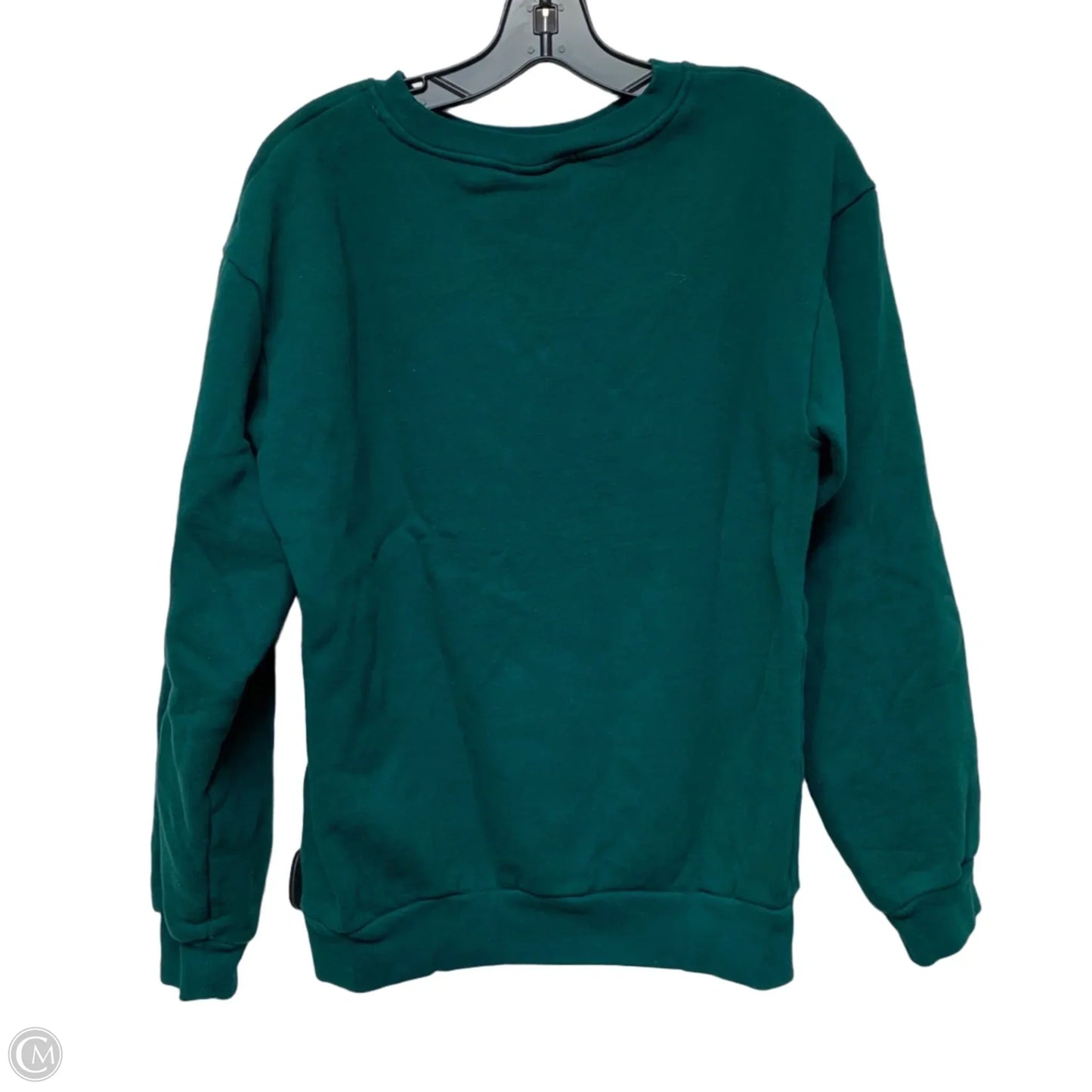 Sweatshirt Crewneck By Disney In Green, Size: M