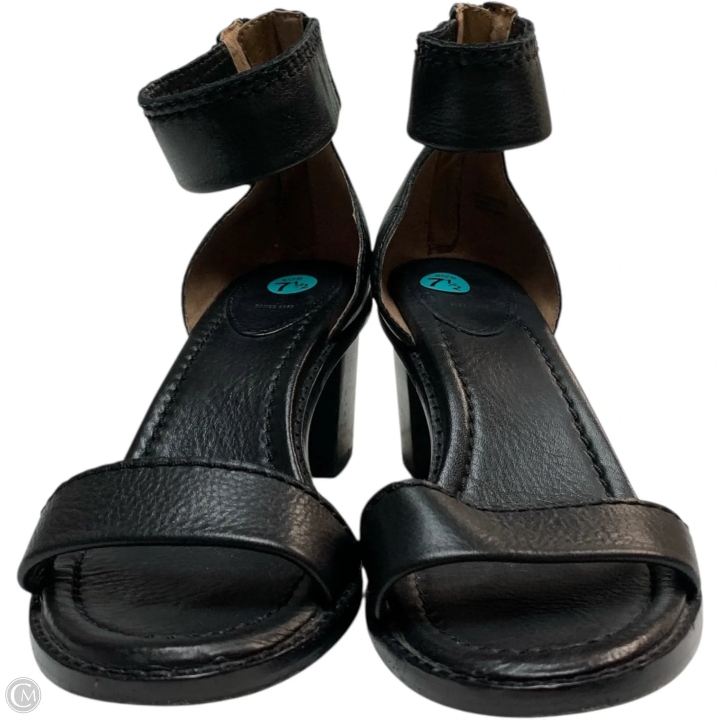Sandals Designer By Frye In Black, Size: 7.5