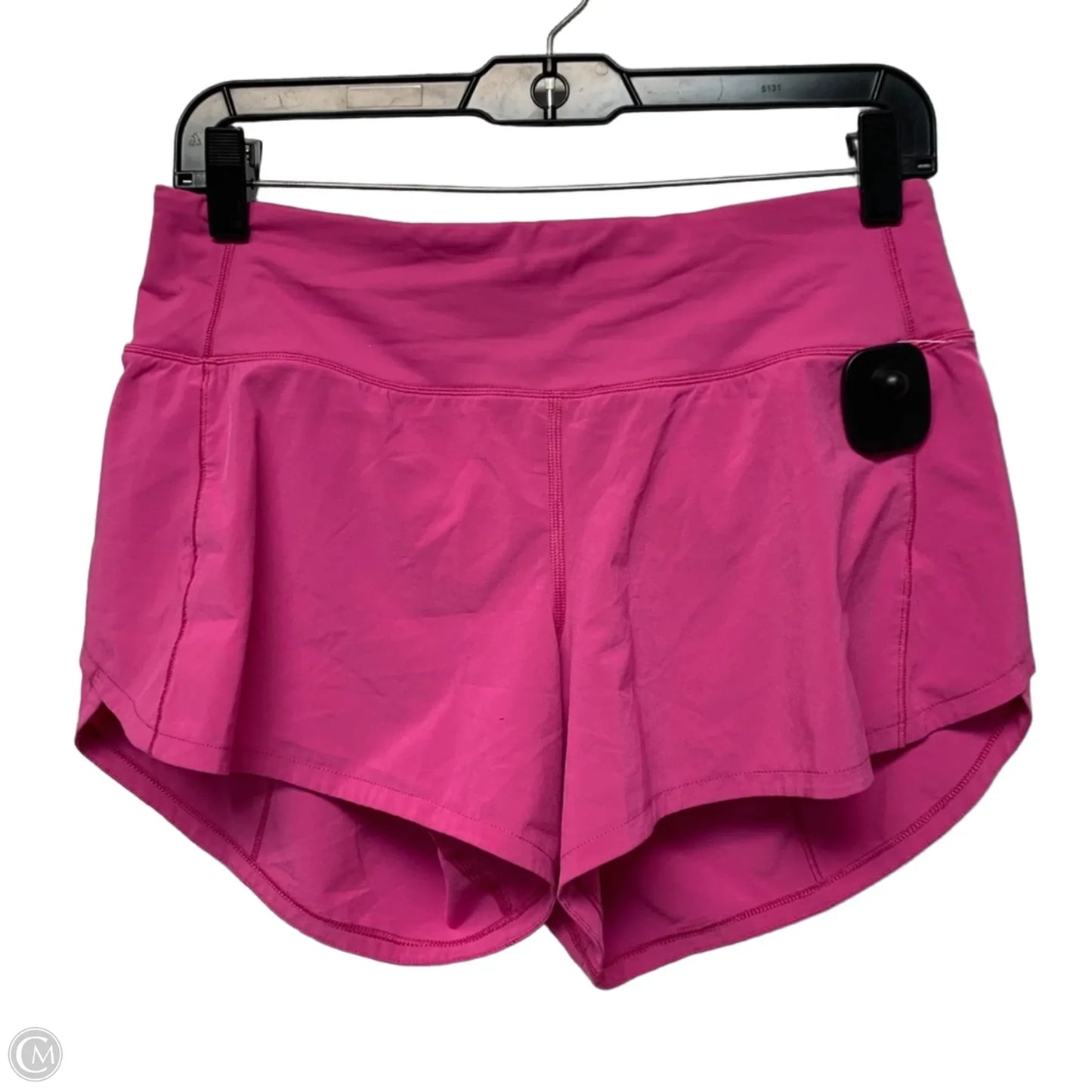 Athletic Shorts By Lululemon In Pink, Size: S