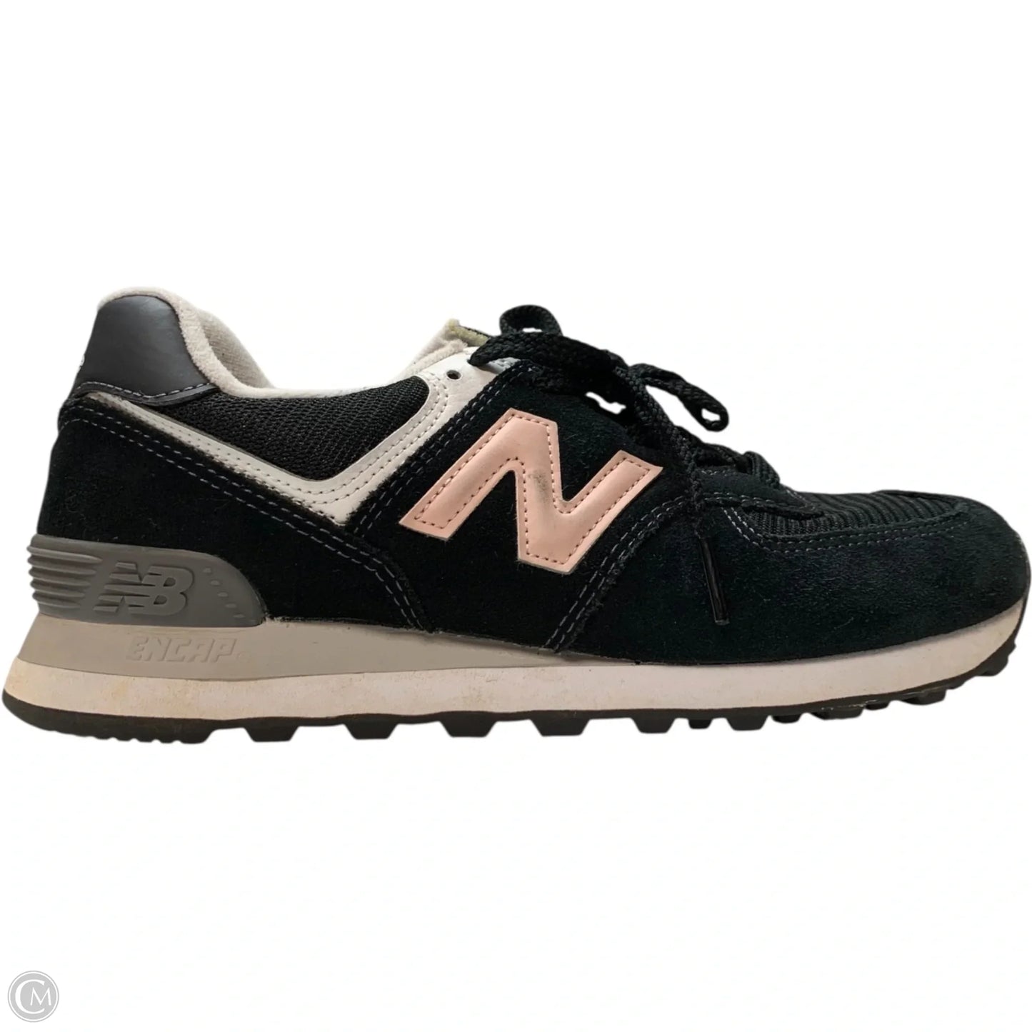 Shoes Athletic By New Balance In Black & Pink, Size: 8.5