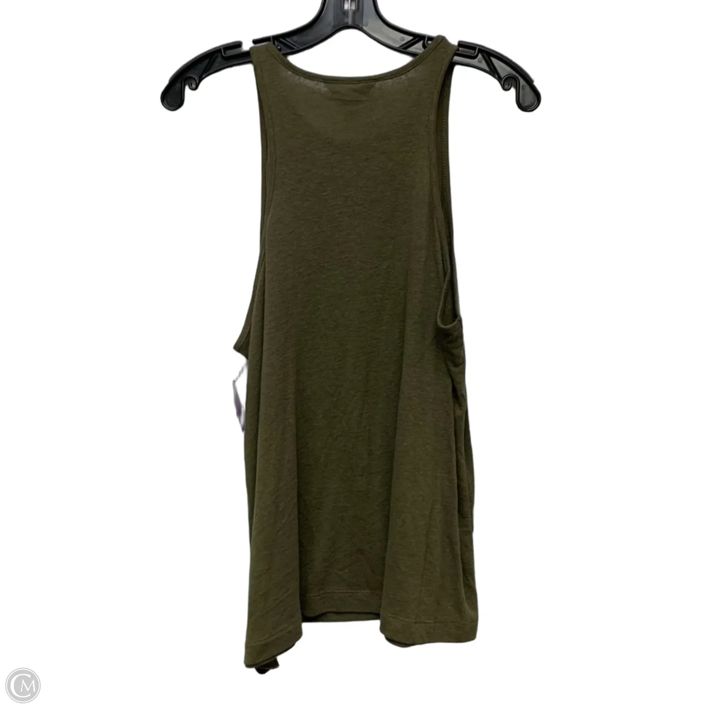 Top Sleeveless By Banana Republic In Green, Size: L