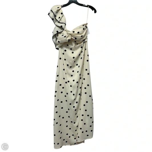 Dress Party Long By Mable In Polkadot Pattern, Size: M