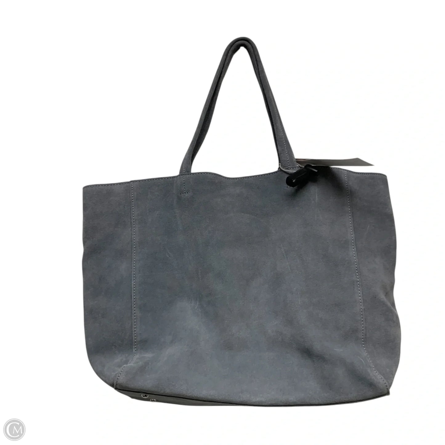 Handbag Leather By M.I.L.A., Size: Large