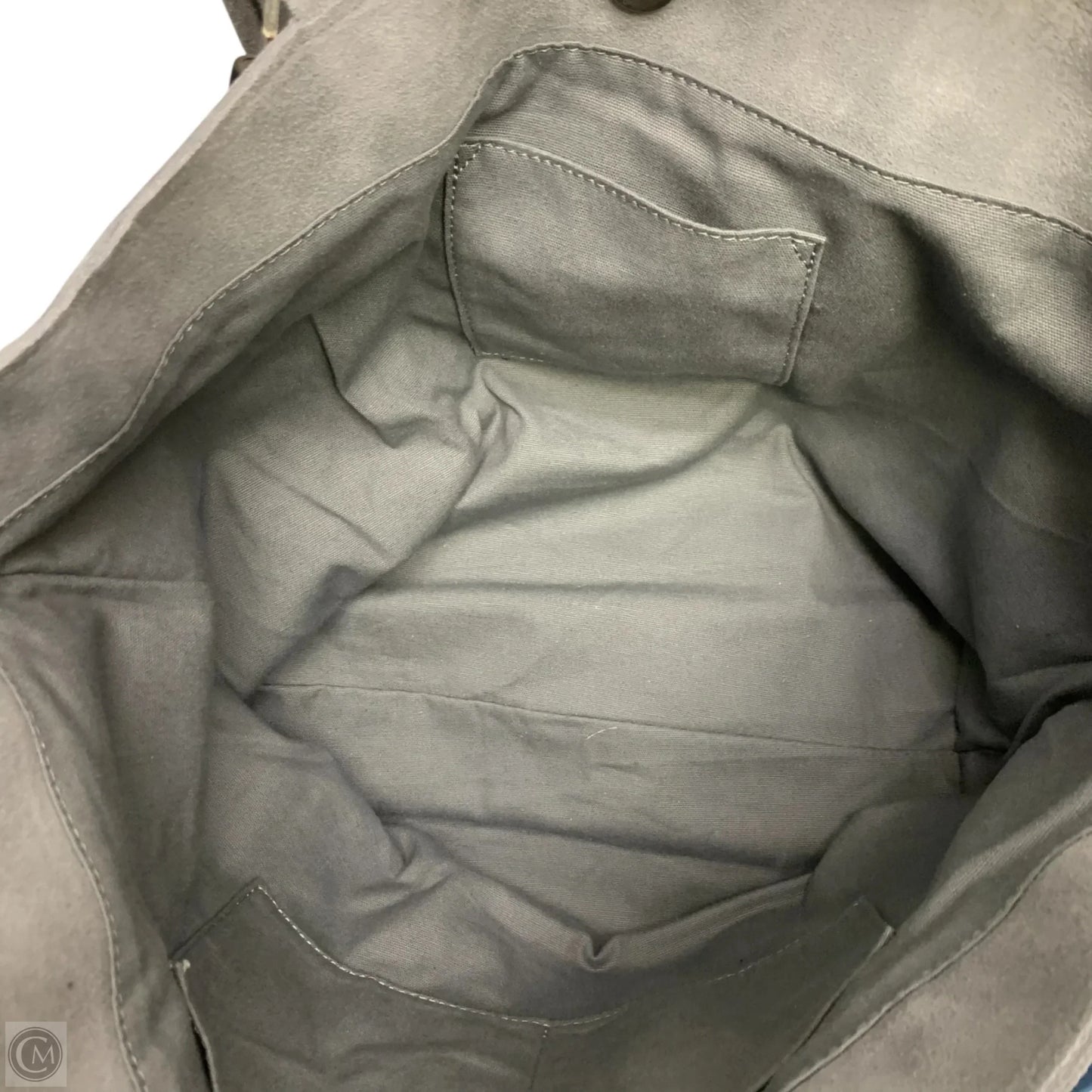Handbag Leather By M.I.L.A., Size: Large