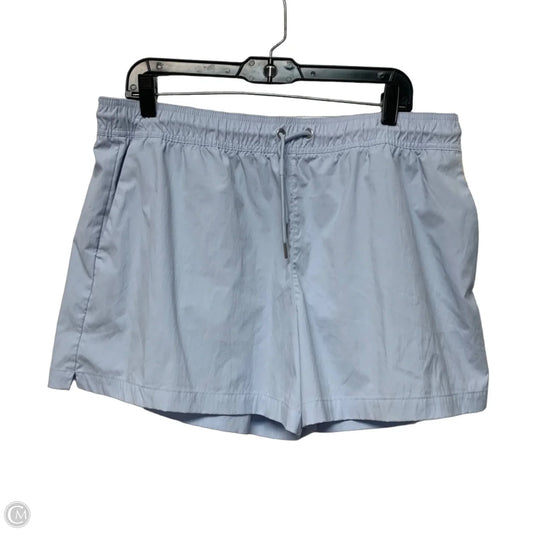 Athletic Shorts By Athleta In Blue, Size: Xl