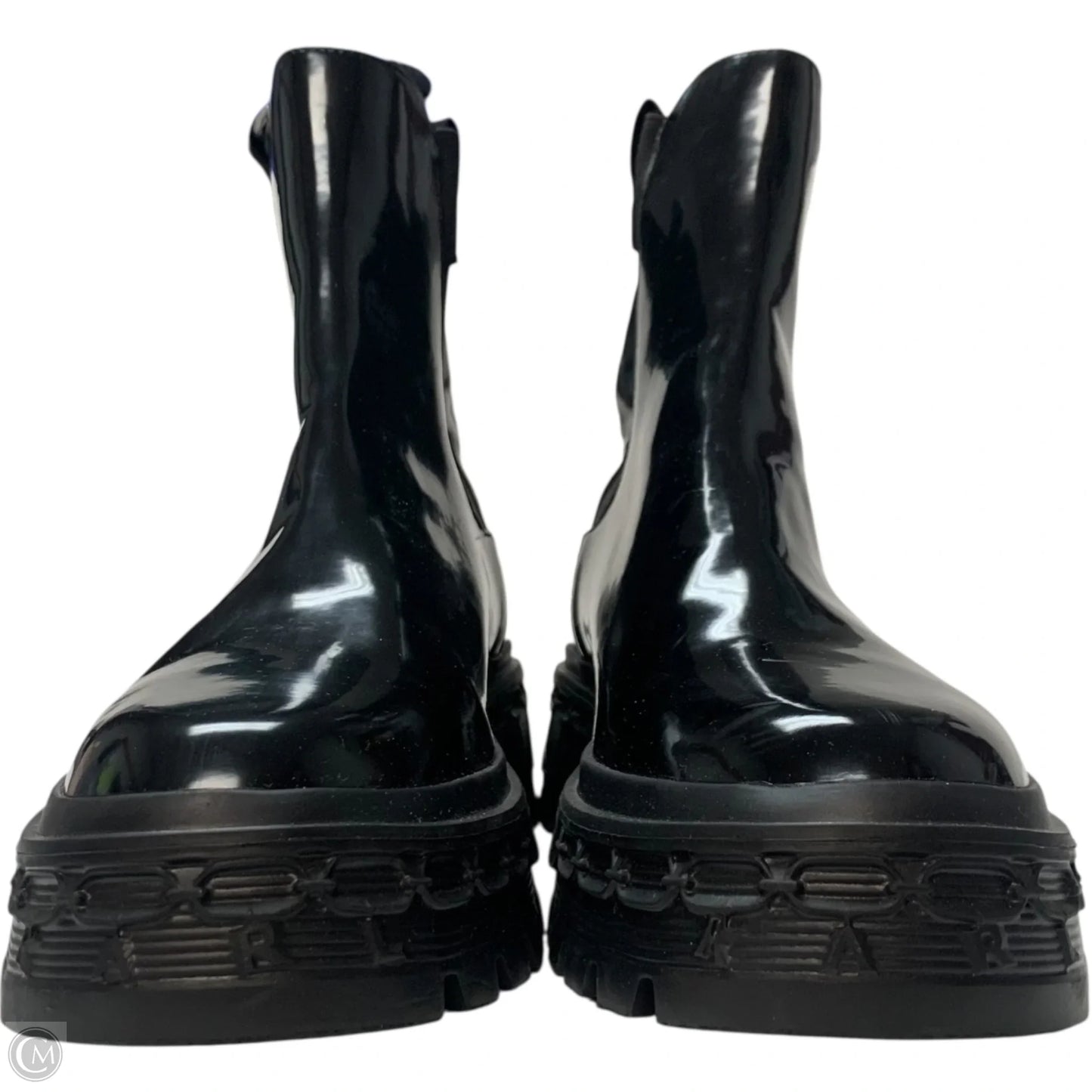 Boots Designer By Karl Lagerfeld In Black, Size: 8.5