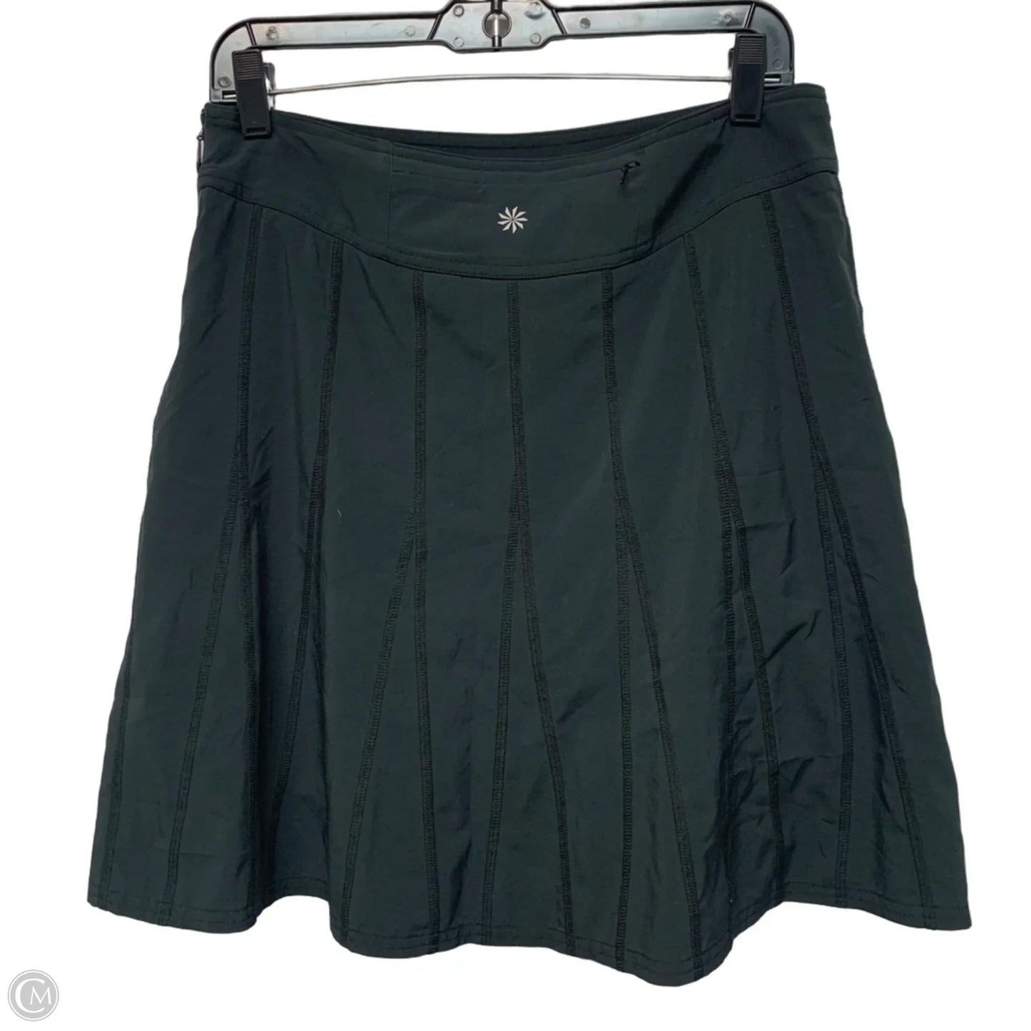 Athletic Skort By Athleta In Black, Size: S