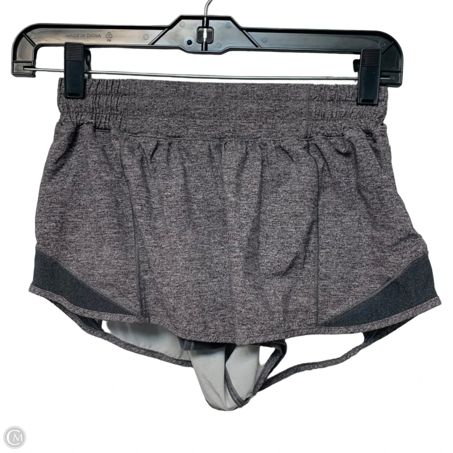 Athletic Shorts By Lululemon In Grey, Size: S