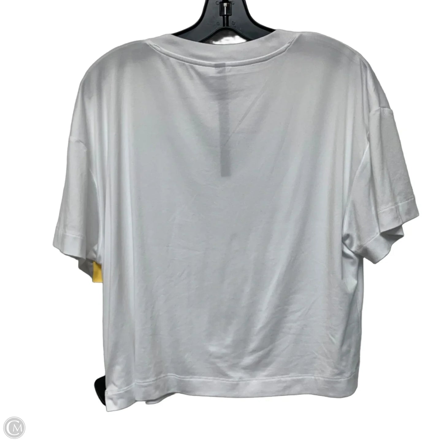 Athletic Top Short Sleeve By Vuori In White, Size: S