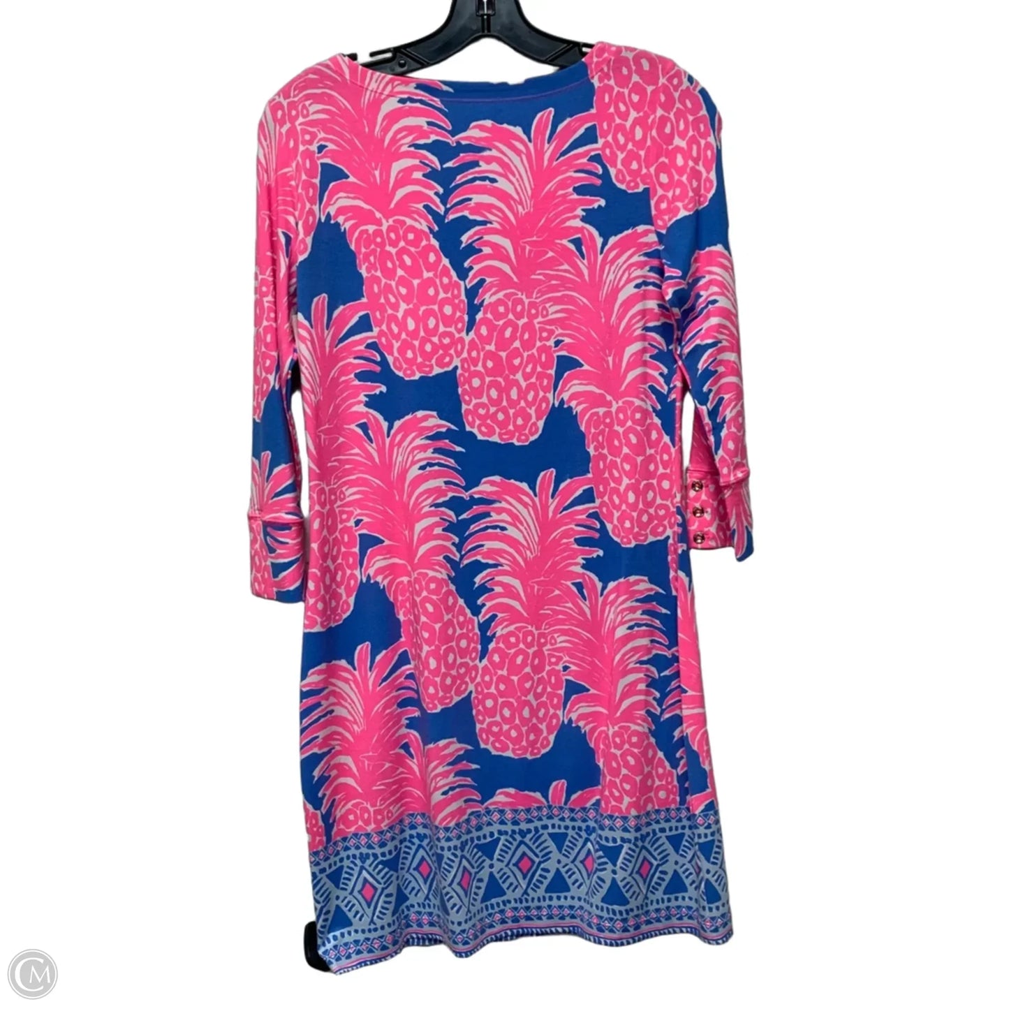 Dress Designer By Lilly Pulitzer In Blue & Pink, Size: S
