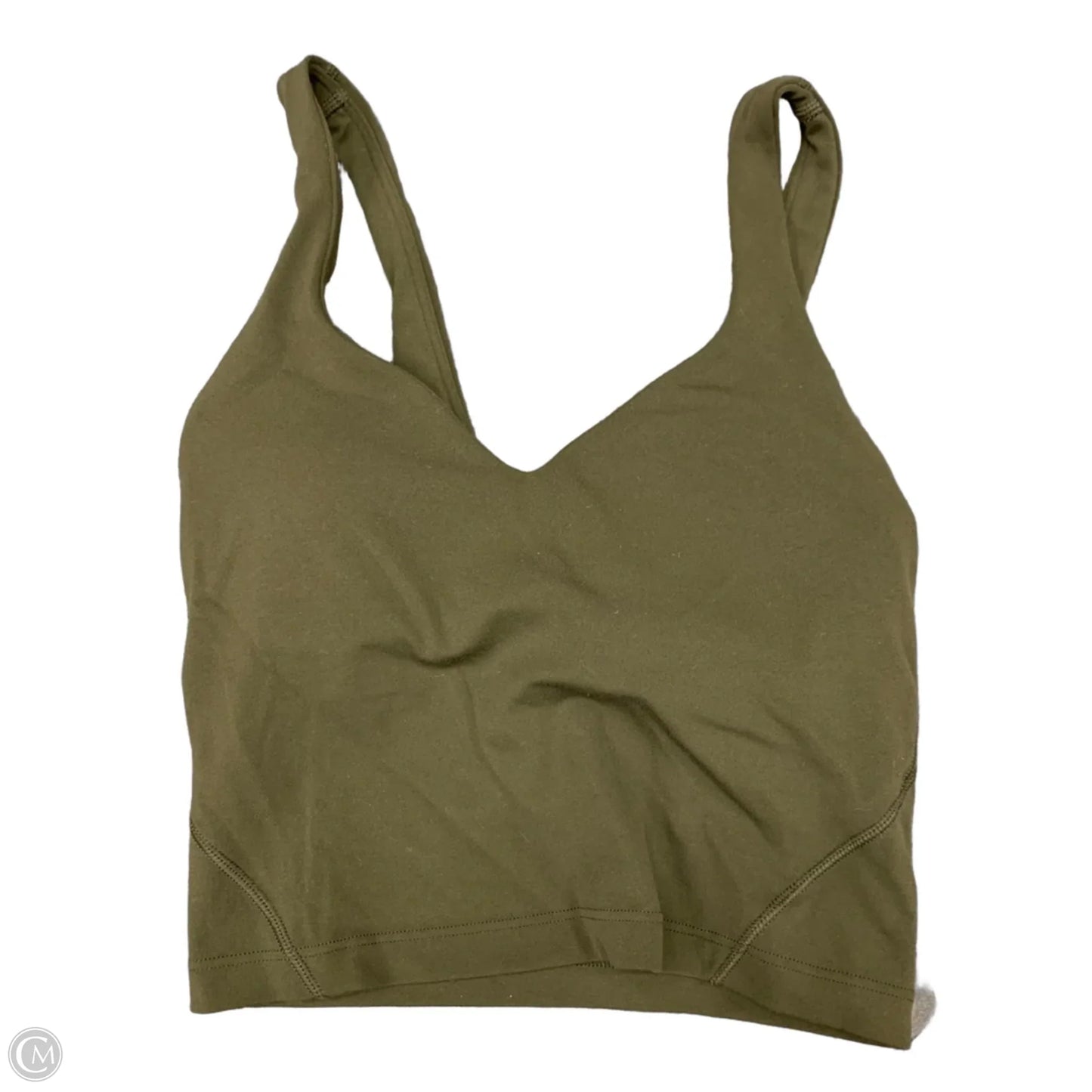Athletic Tank Top By Lululemon In Green, Size: Xs
