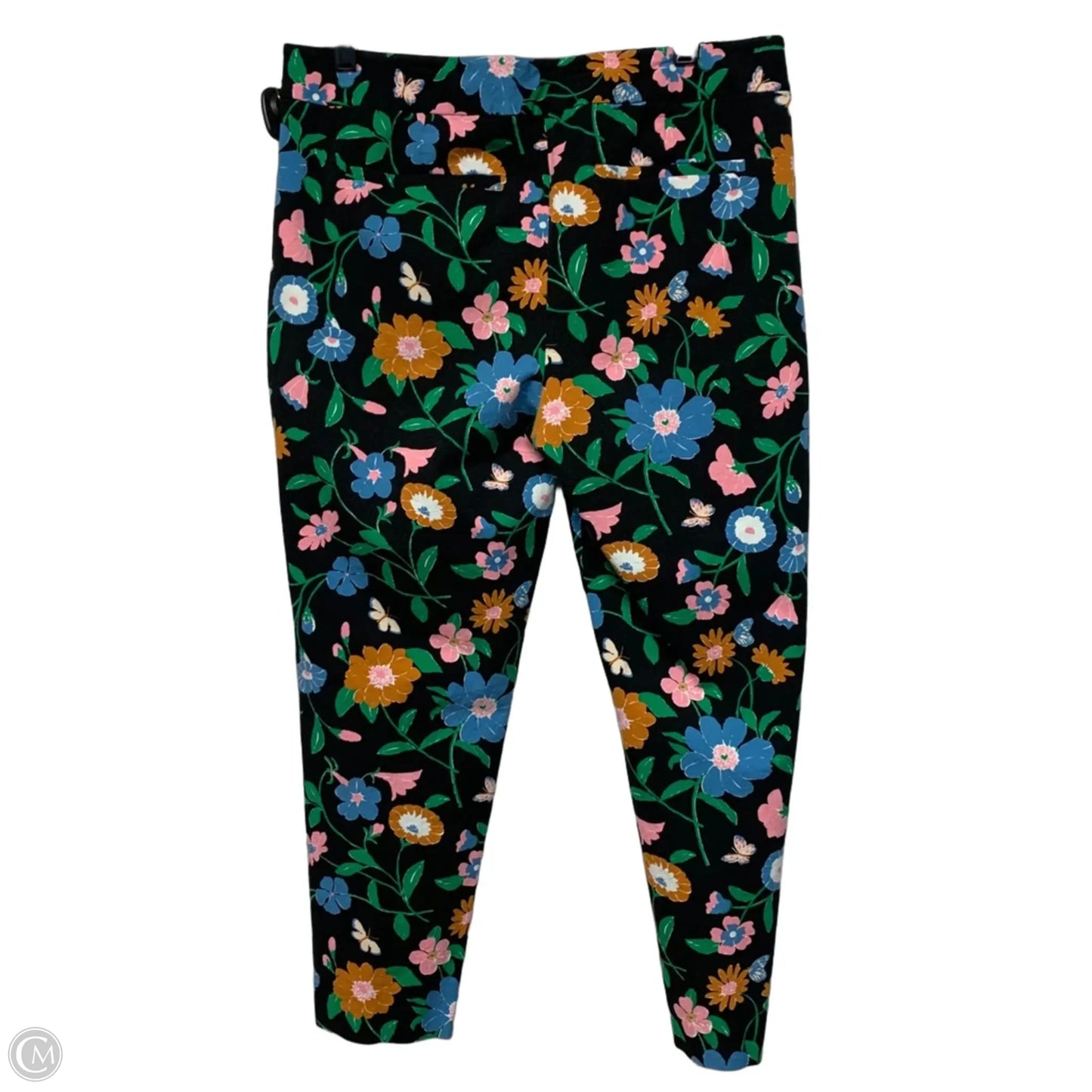 Pants Designer By Kate Spade In Floral Print, Size: 14
