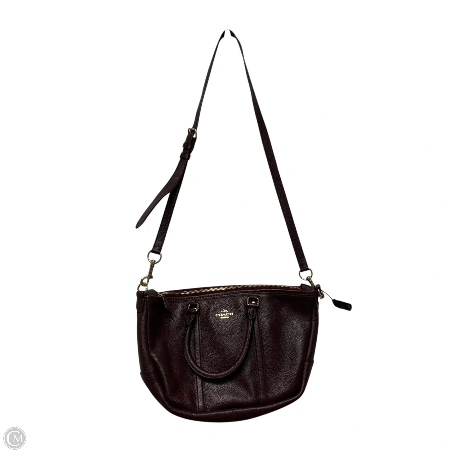 Crossbody Designer By Coach, Size: Medium