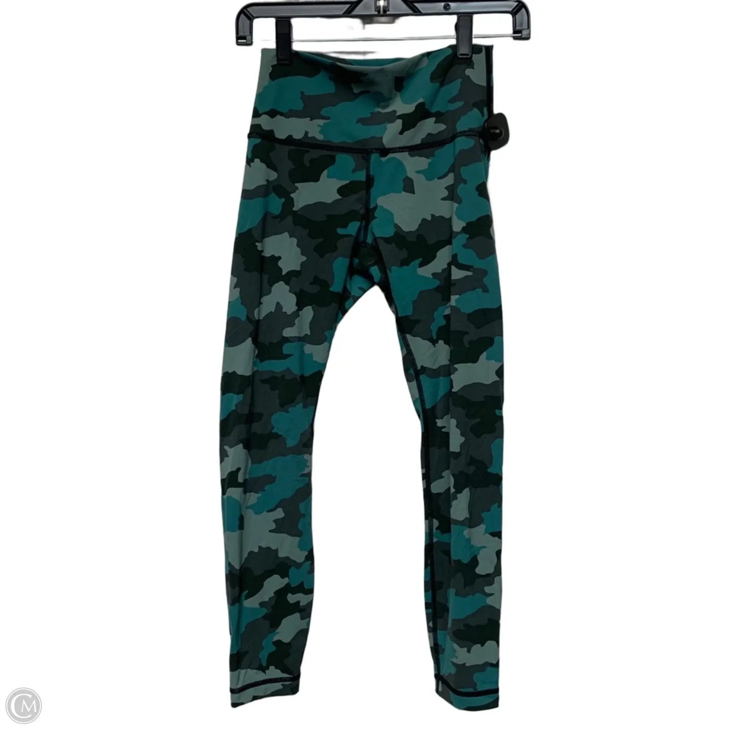 Athletic Leggings By Lululemon In Camouflage Print, Size: S