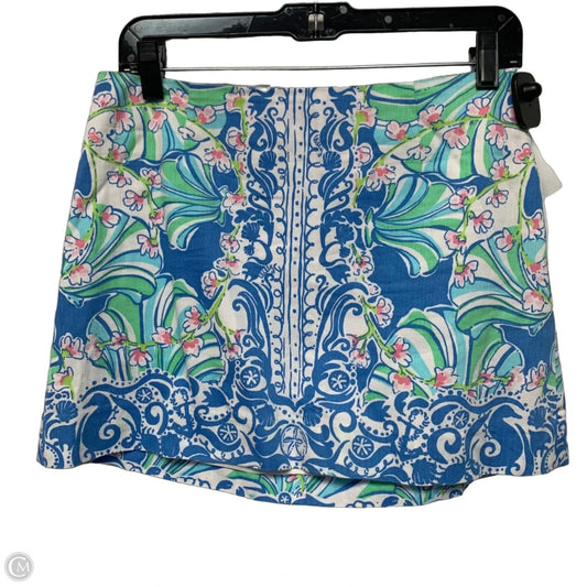 Skirt Designer By Lilly Pulitzer In Blue & Green, Size: S