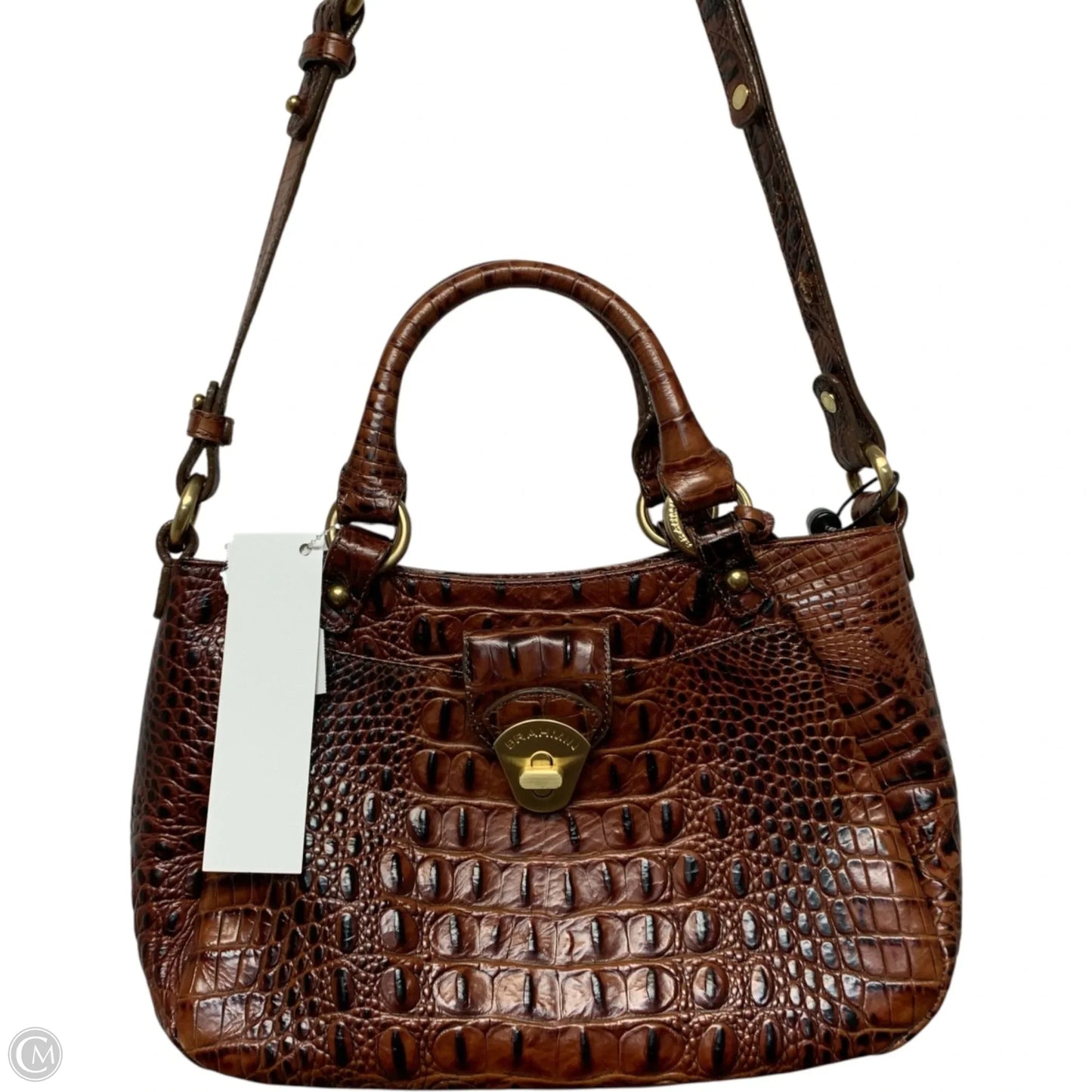 Crossbody Designer By Brahmin, Size: Medium