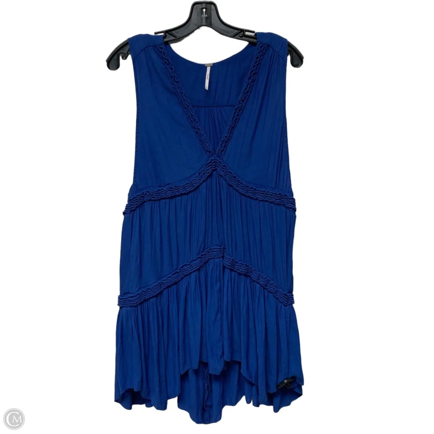 Tunic Sleeveless By Free People In Blue, Size: L