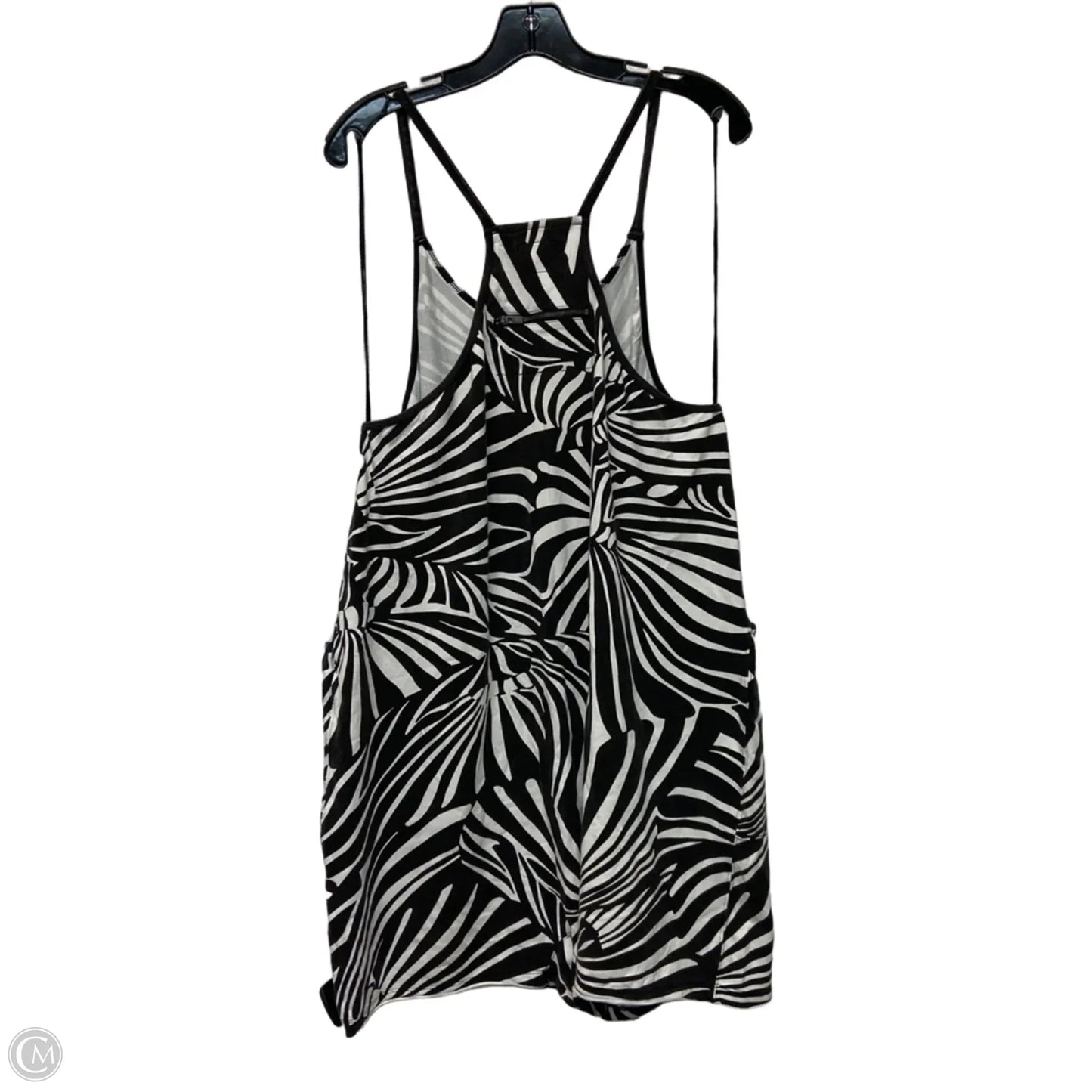 Romper By Free People In Brown & White, Size: M