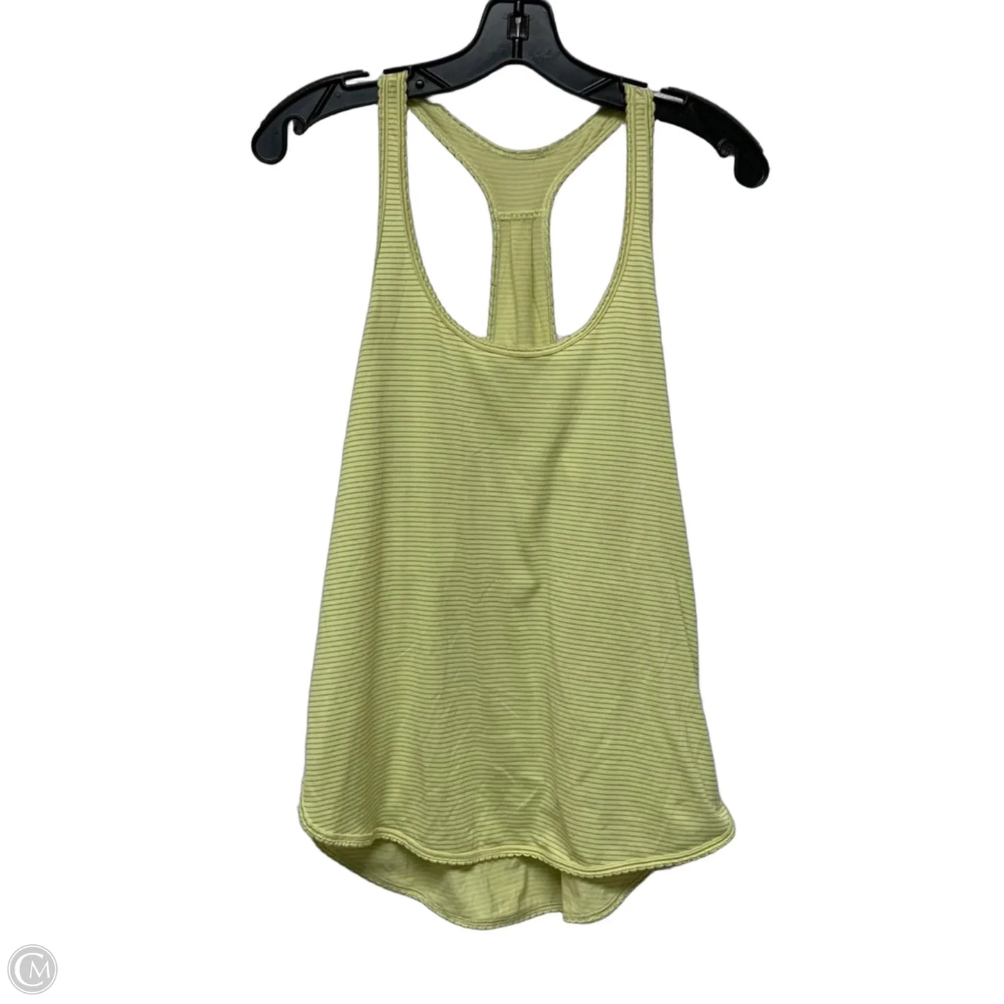 Athletic Tank Top By Lululemon In Yellow, Size: S