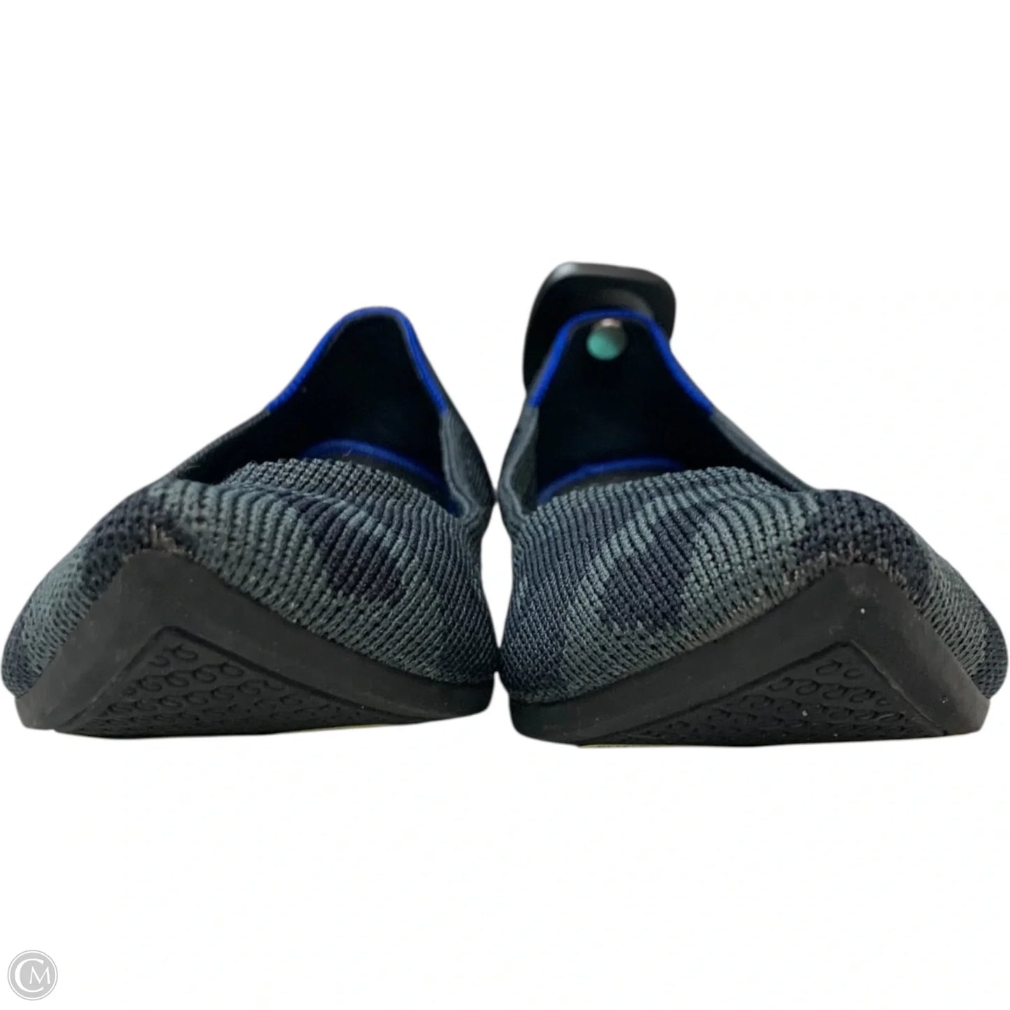 Shoes Flats By Rothys In Black & Grey, Size: 7.5