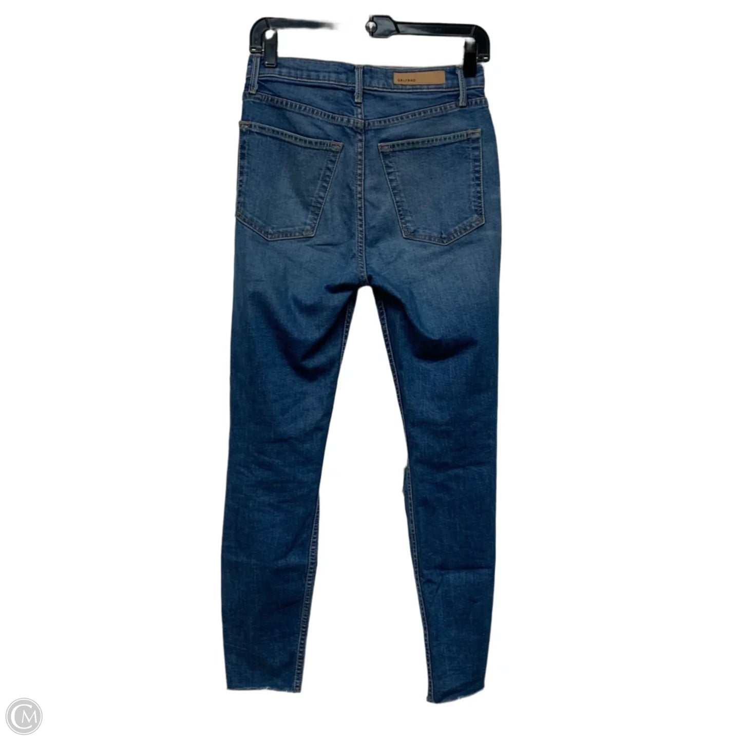 Jeans Skinny By GRLFRIEND In Blue Denim, Size: 2