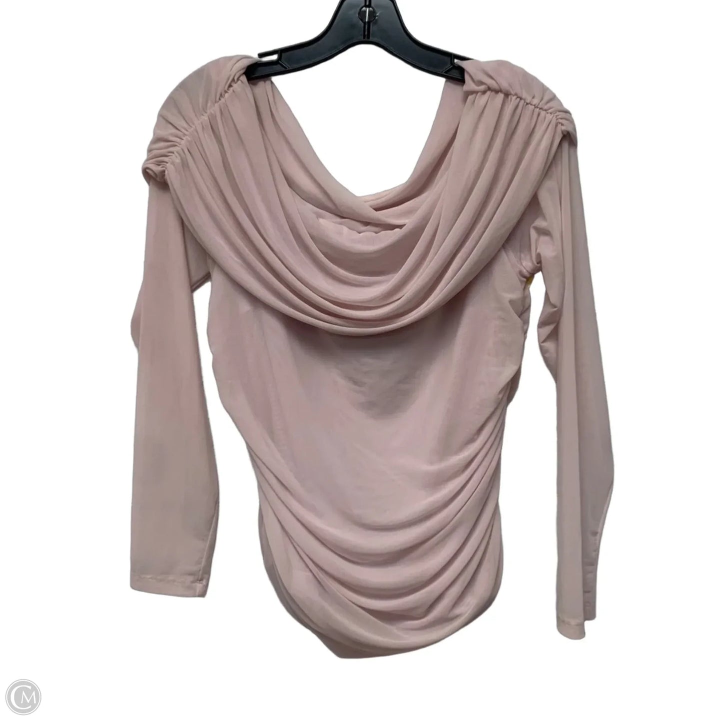 Top Long Sleeve By Maeve In Pink, Size: L