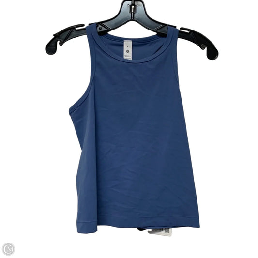 Athletic Tank Top By Lululemon In Blue, Size: S