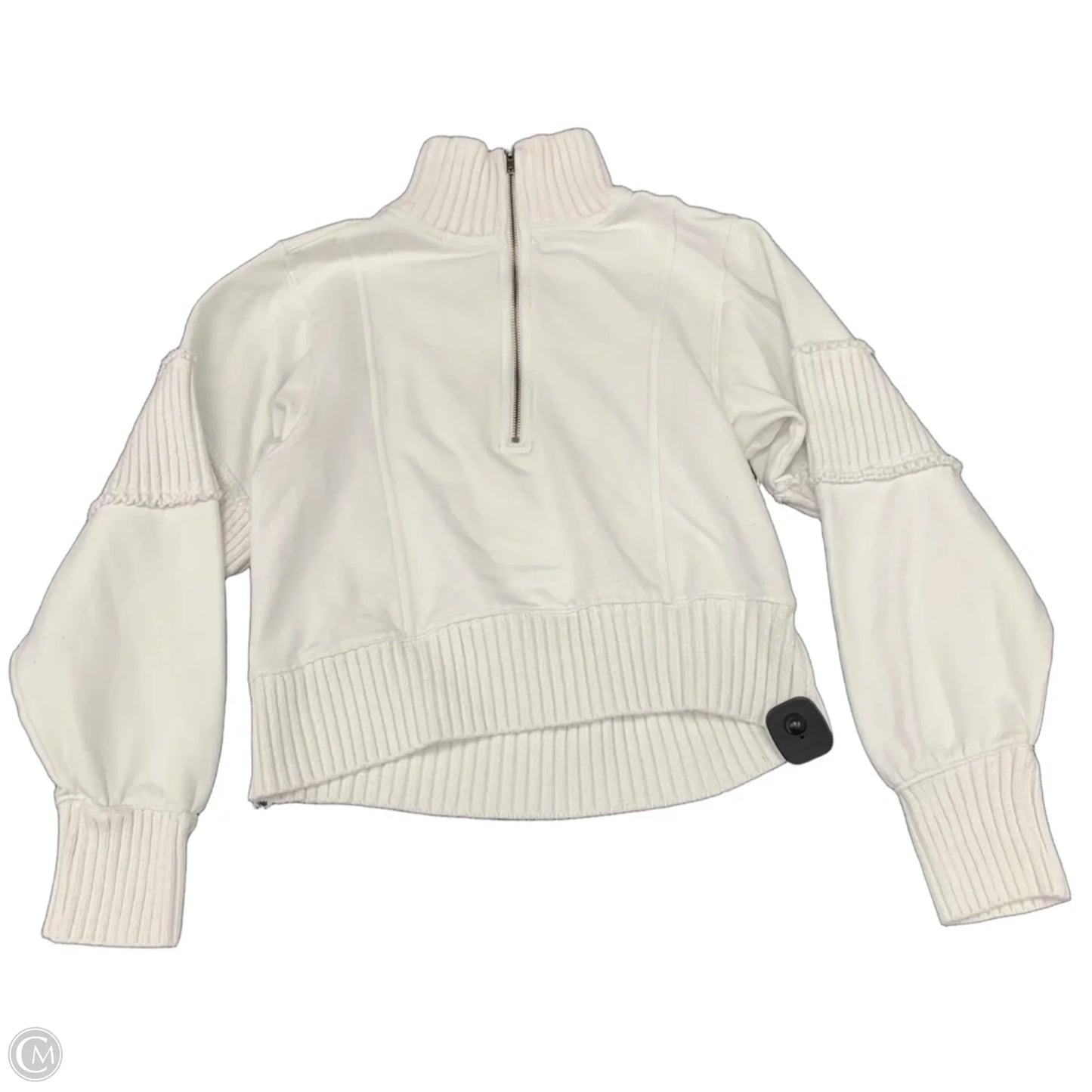 Sweatshirt Collar By Daily Practice By Anthropologie In White, Size: S