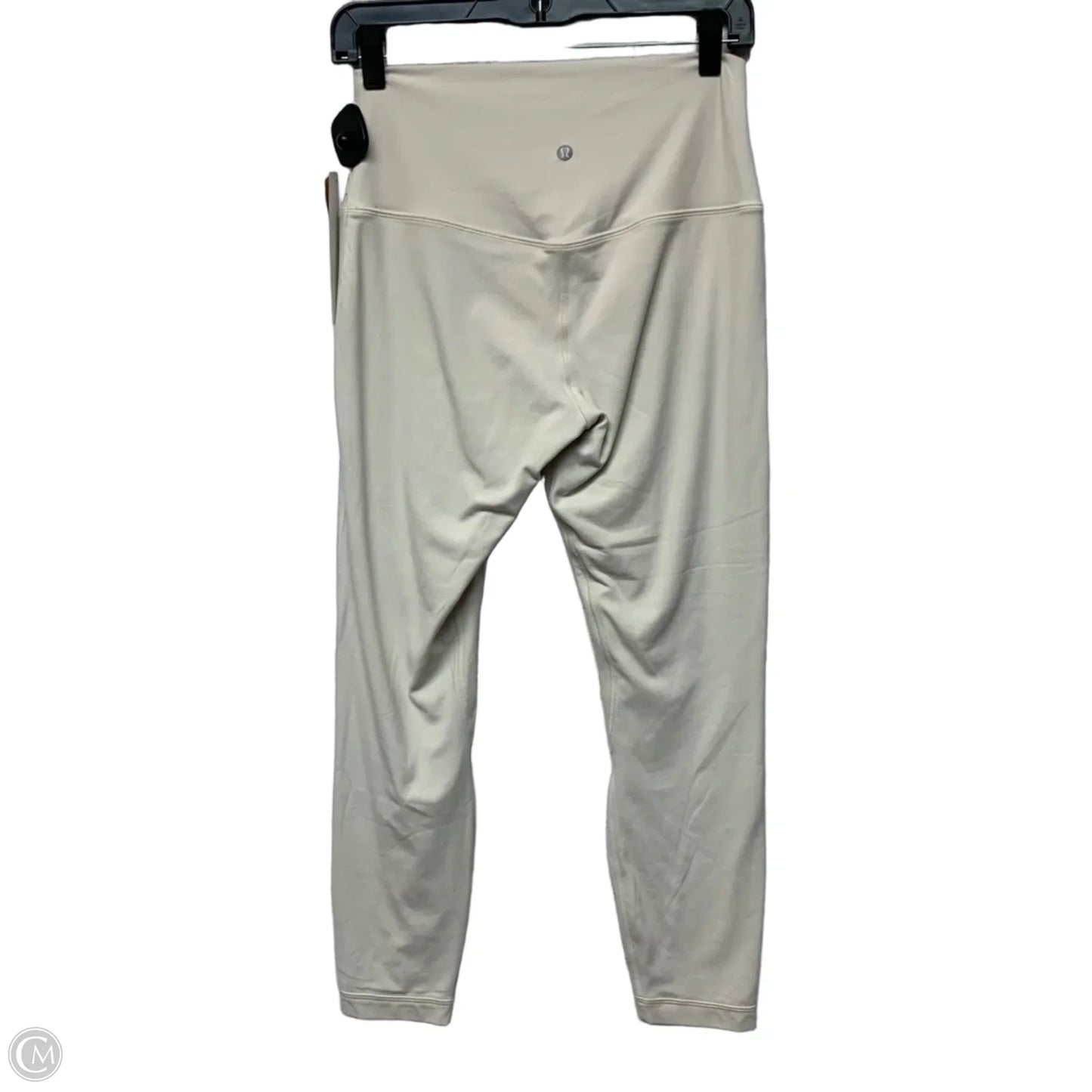 Athletic Leggings By Lululemon In Cream, Size: M