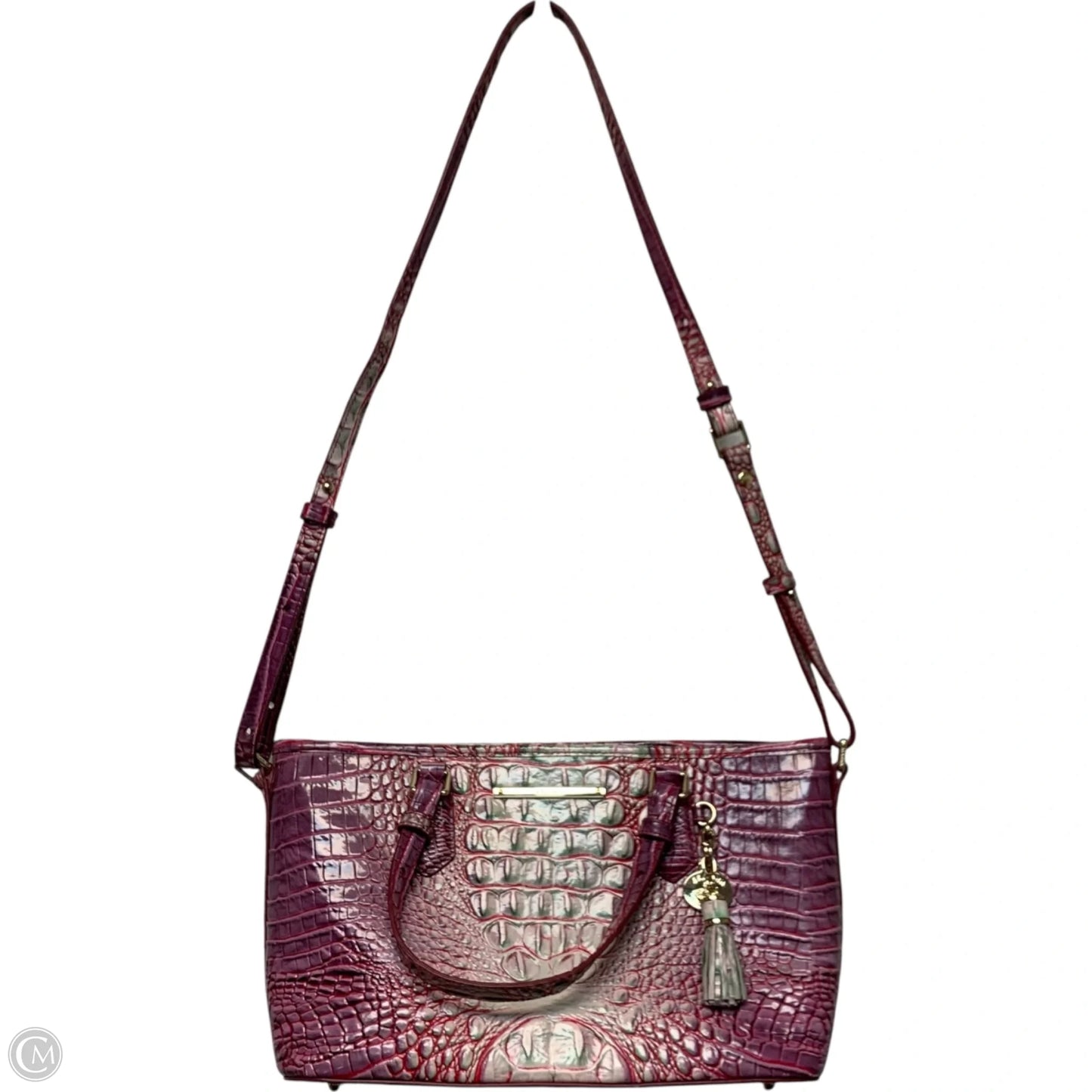 Crossbody Designer By Brahmin, Size: Medium