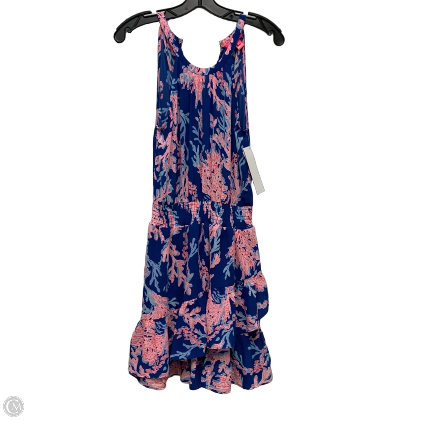 Dress Designer By Lilly Pulitzer In Blue & Pink, Size: S