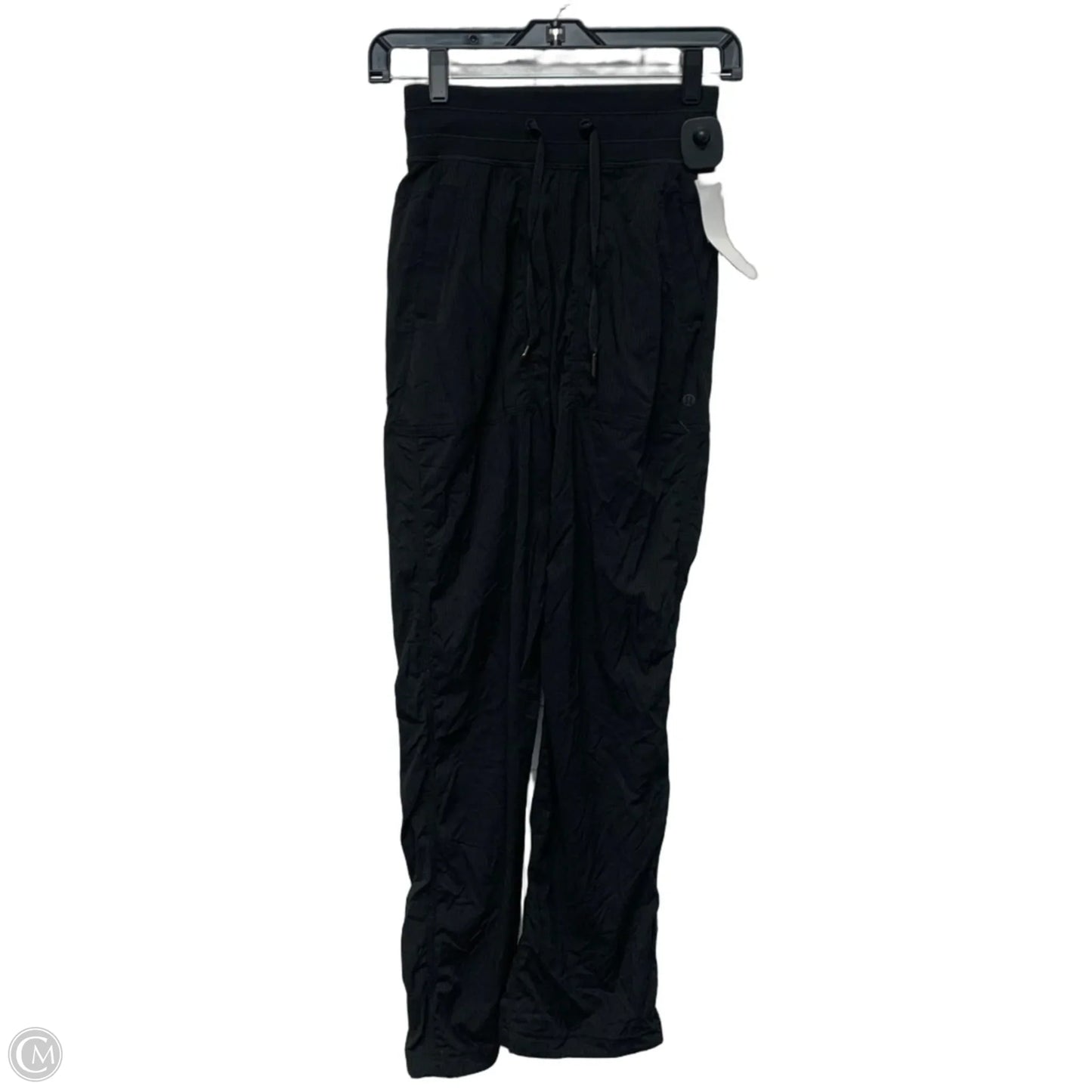 Athletic Pants By Lululemon In Black, Size: Xs