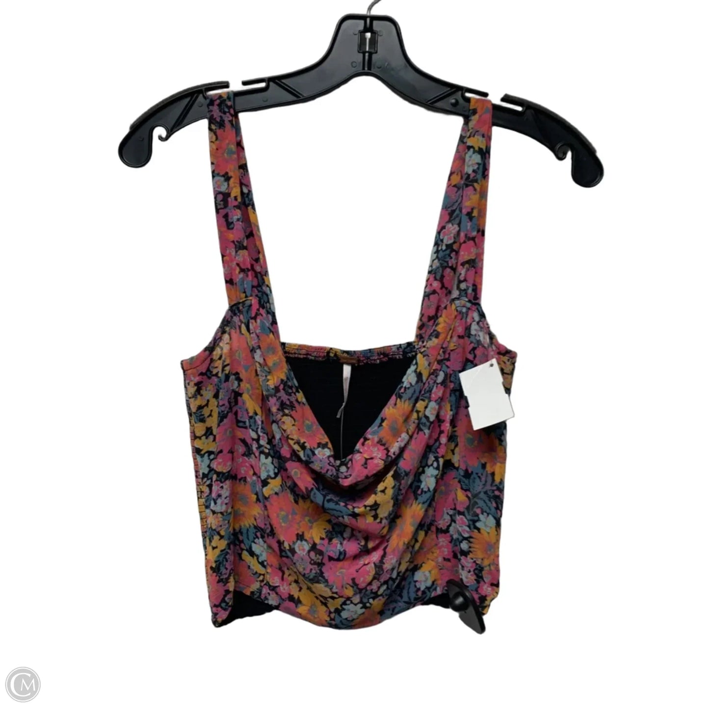 Top Sleeveless By Free People In Floral Print, Size: S