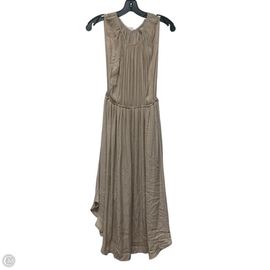Dress Casual Midi By Dolan Left Coast In Beige, Size: M