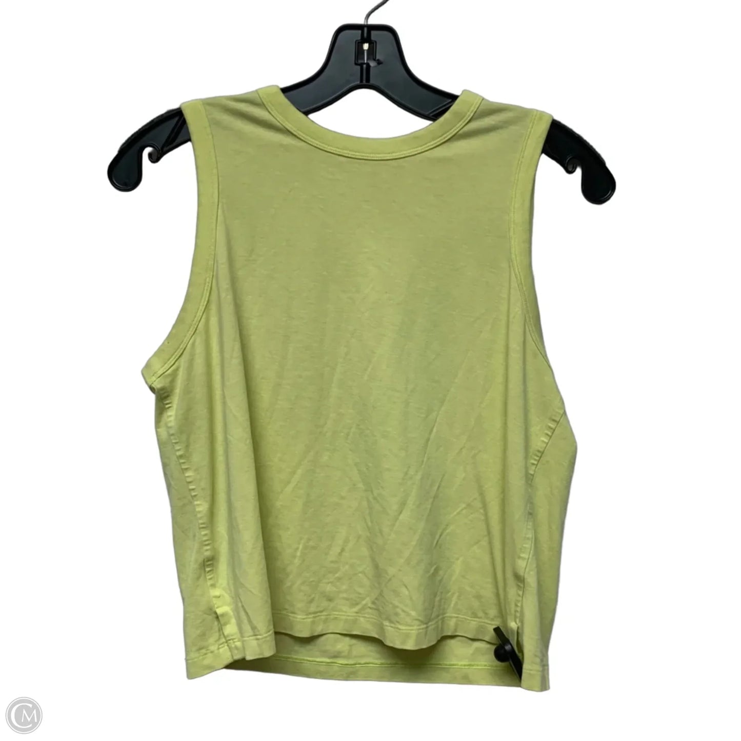 Athletic Tank Top By Lululemon In Yellow, Size: M