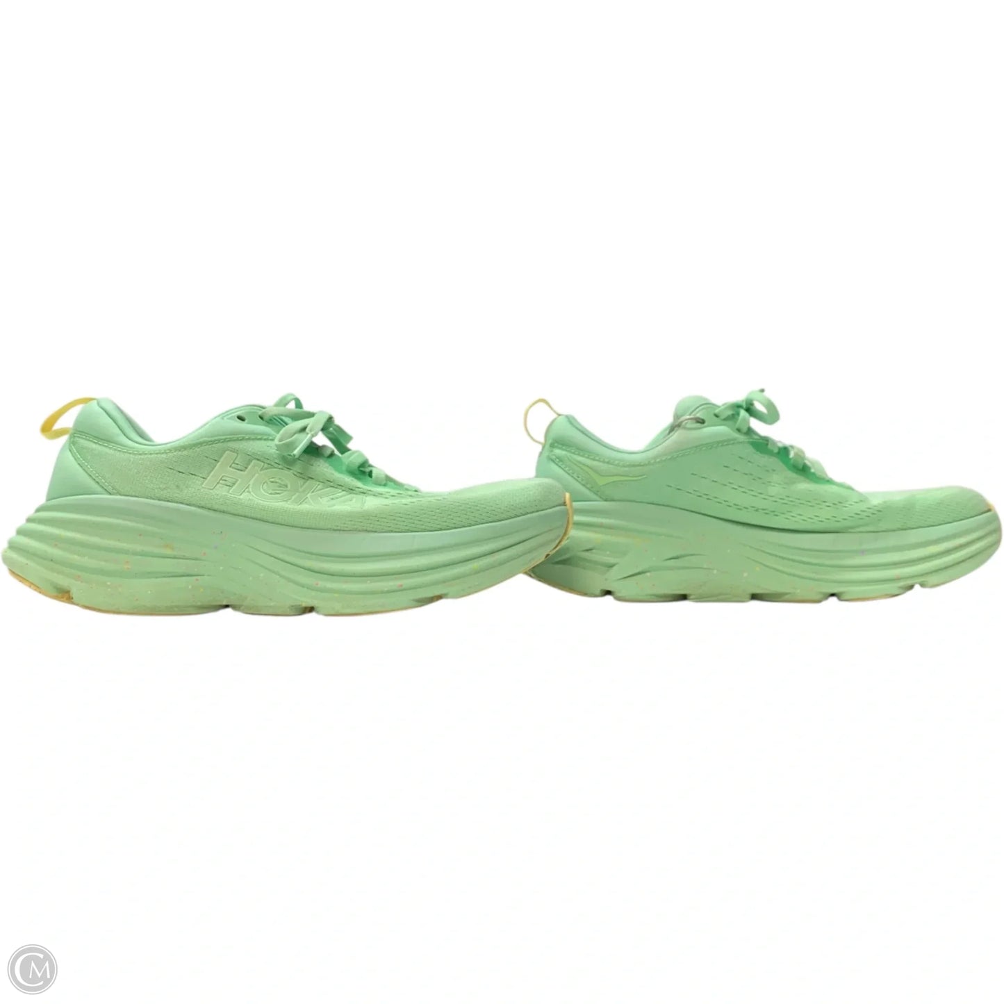 Shoes Athletic By Hoka In Green, Size: 7.5