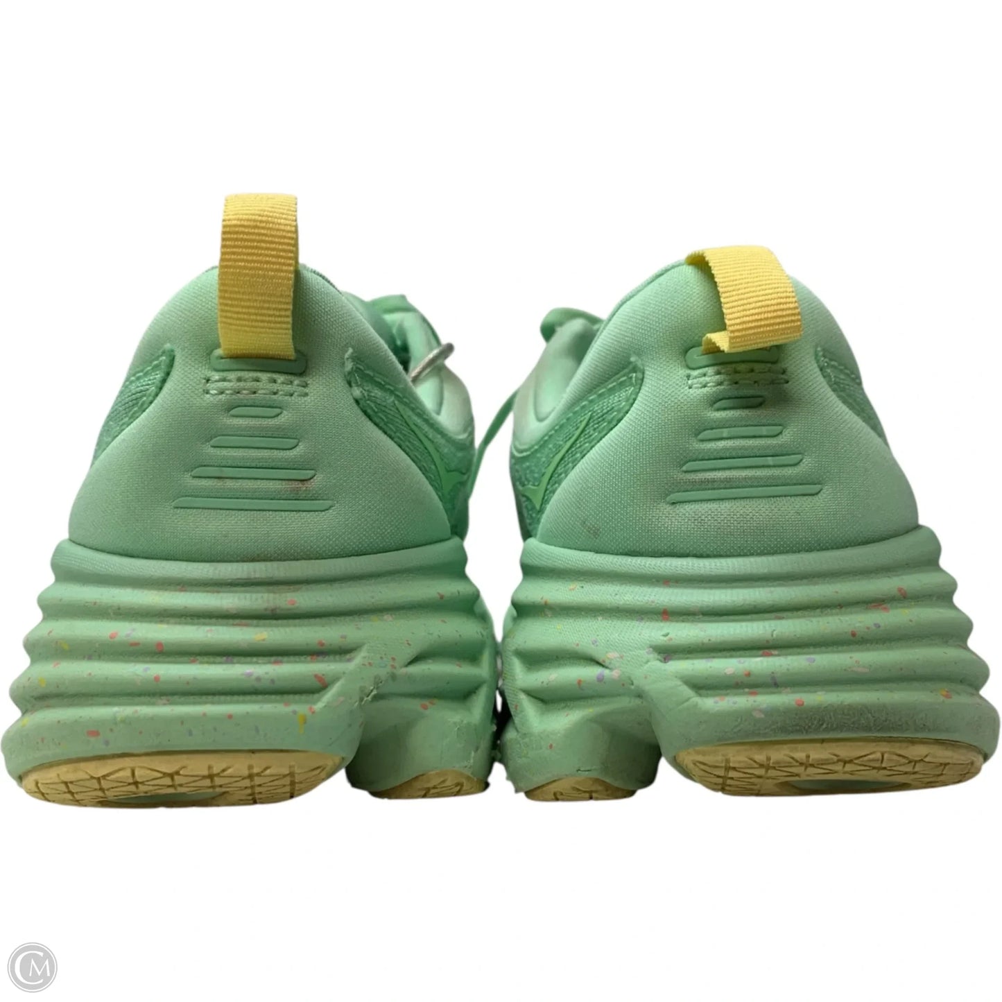 Shoes Athletic By Hoka In Green, Size: 7.5