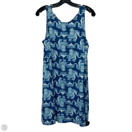Dress Designer By Lilly Pulitzer In Blue, Size: M