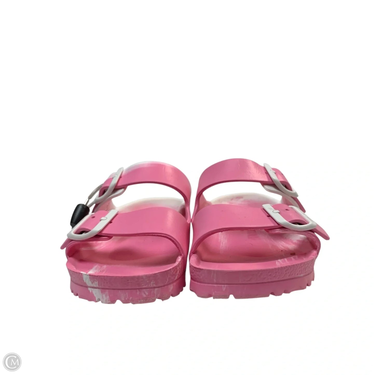 Sandals Flats By Birkenstock In Pink, Size: 6.5