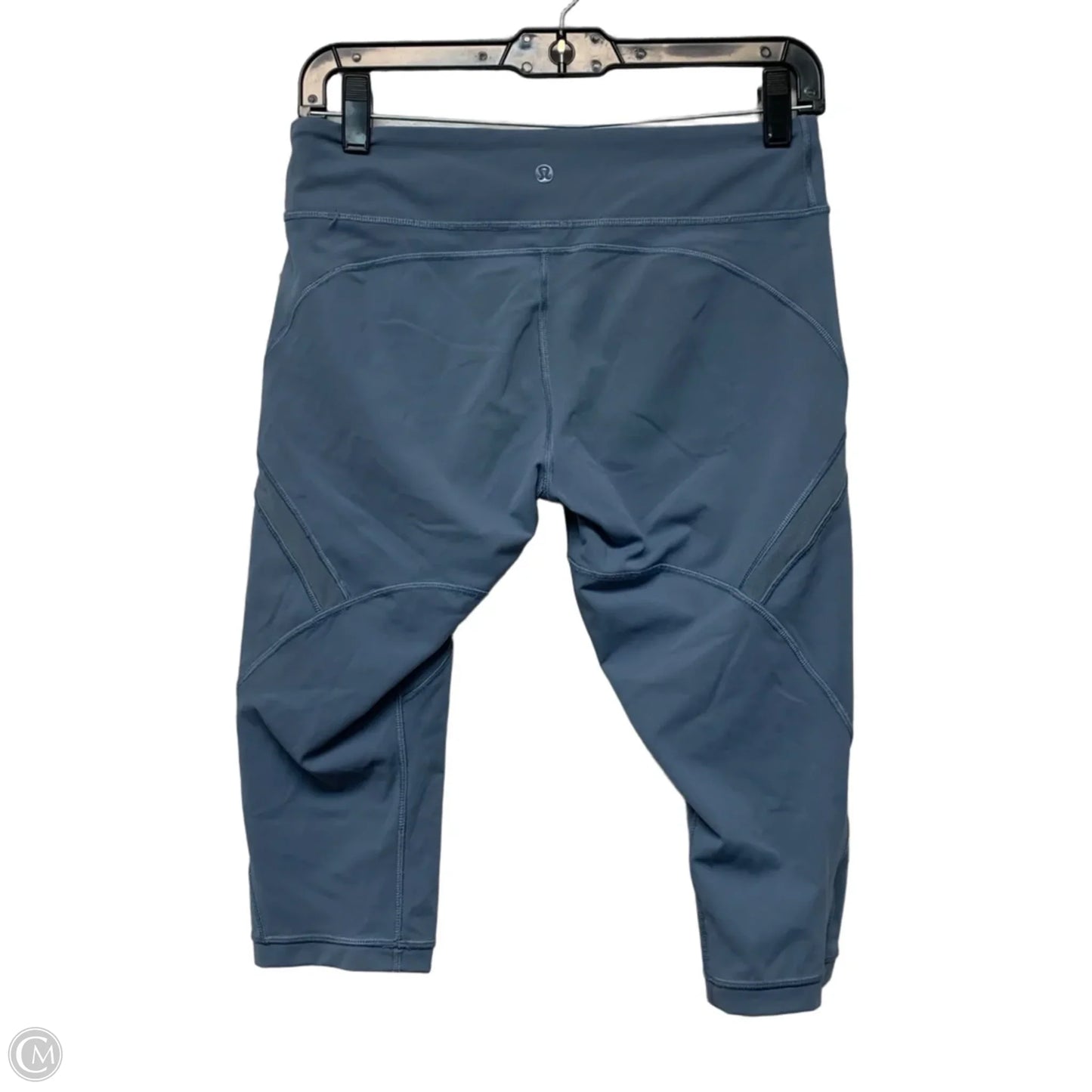 Athletic Leggings Capris By Lululemon In Blue, Size: M