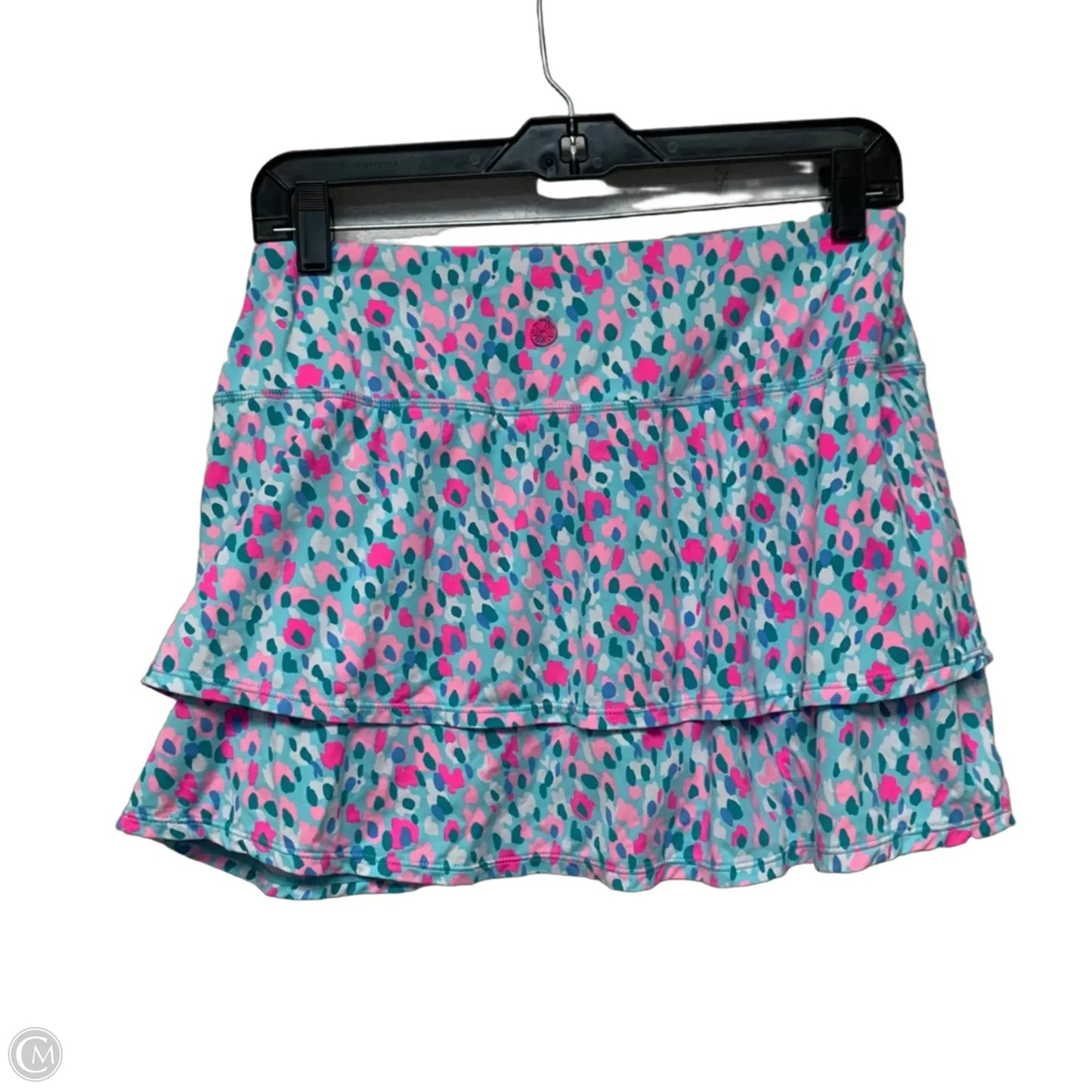 Skort Designer By Lilly Pulitzer In Blue & Pink, Size: M