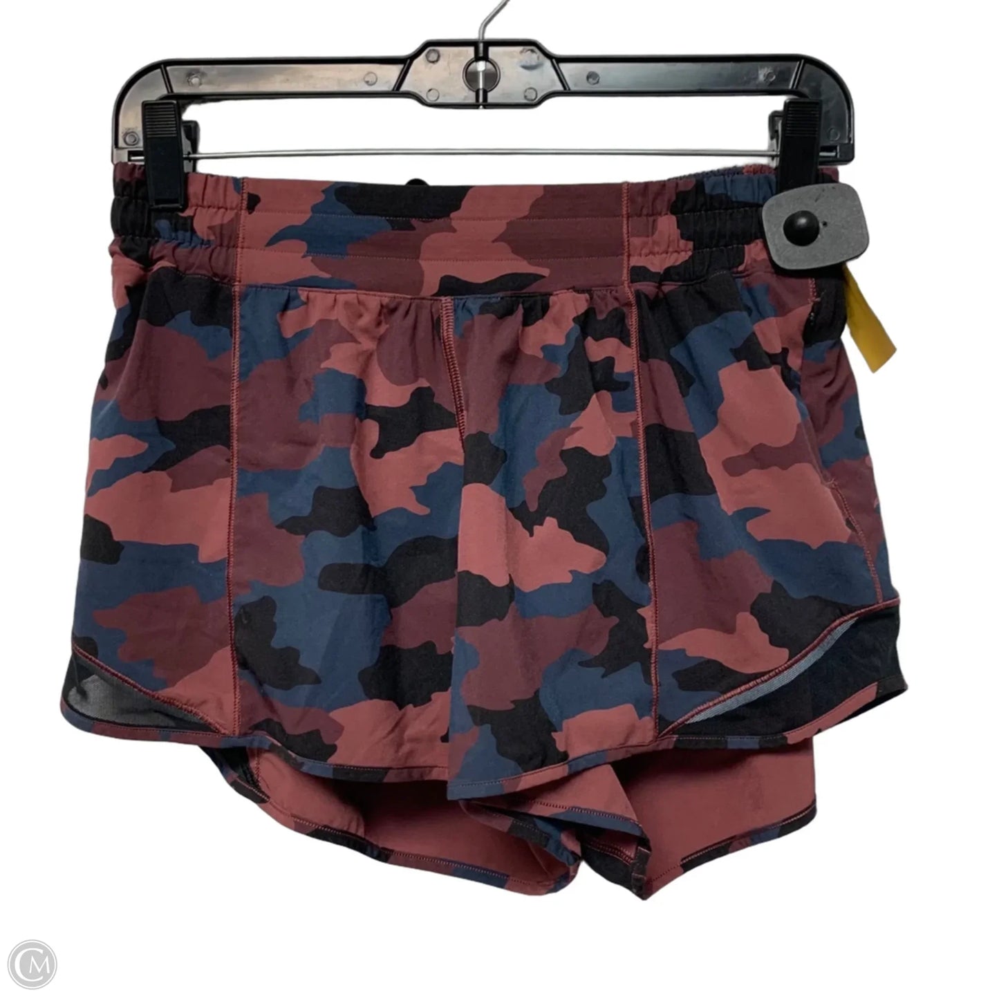 Athletic Shorts By Lululemon In Camouflage Print, Size: M