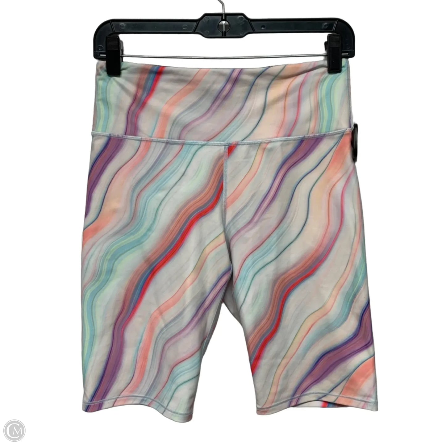 Athletic Shorts By Athleta In Rainbow Print, Size: S