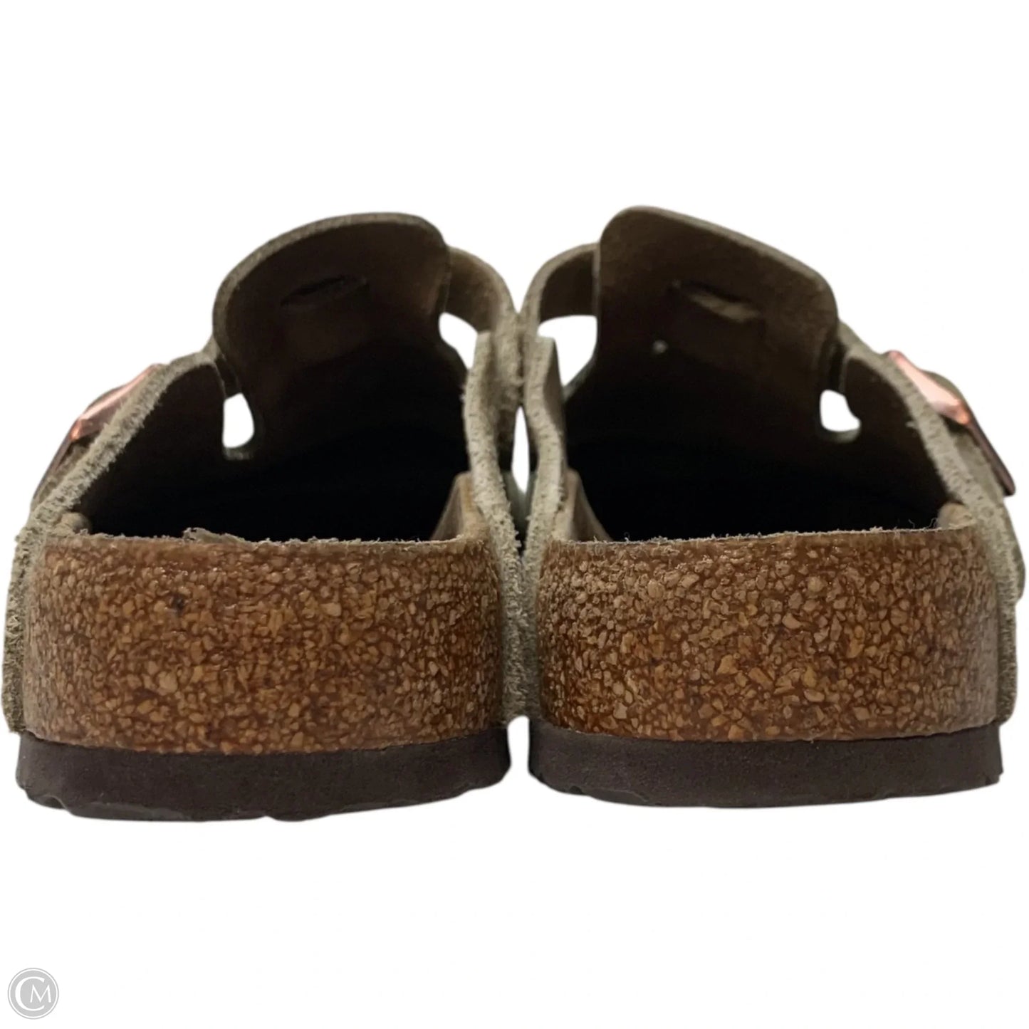 Shoes Flats By Birkenstock In Tan, Size: 7