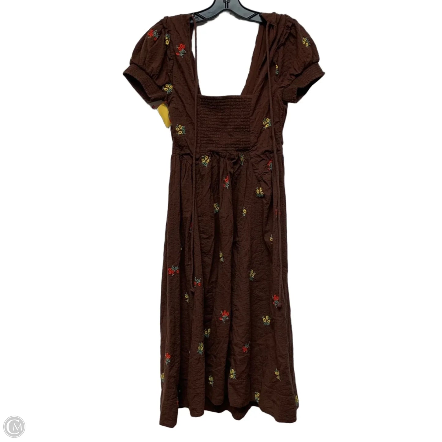 Dress Casual Maxi By Free People In Brown, Size: M