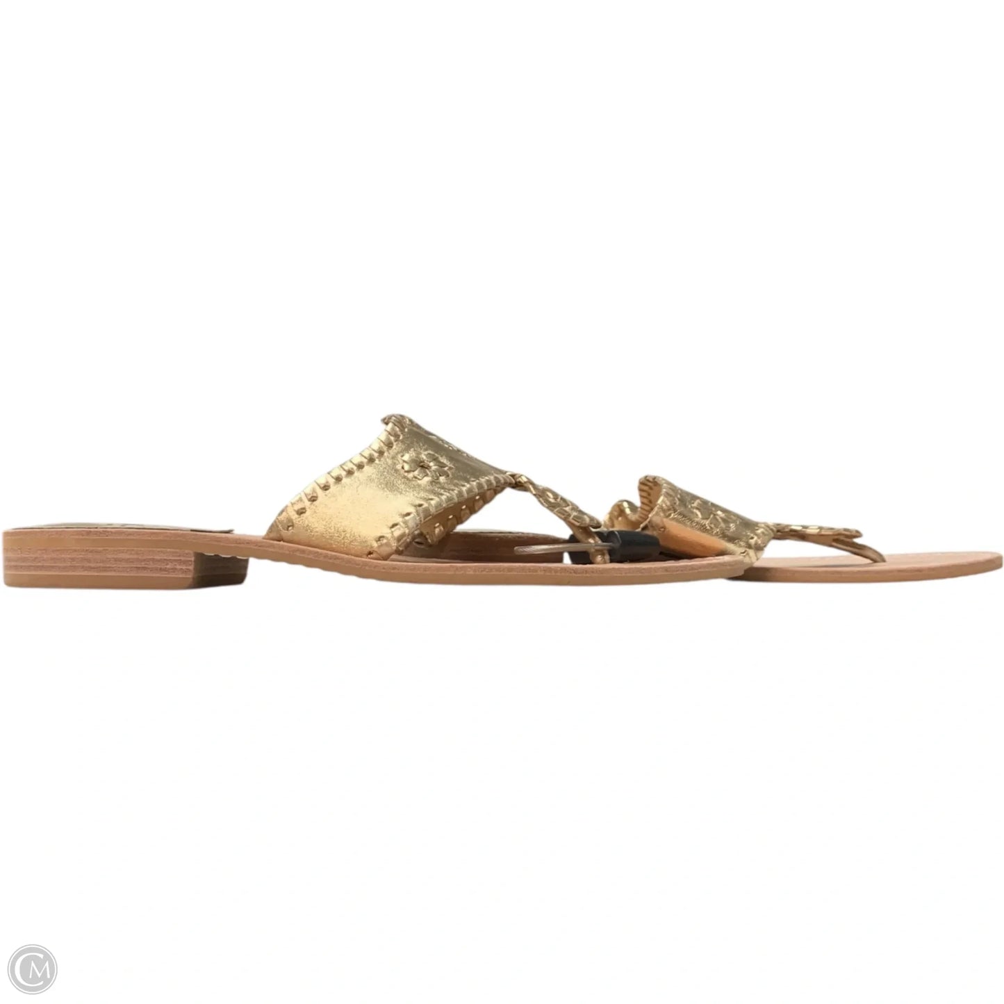 Sandals Flats By Jack Rogers In Gold, Size: 10